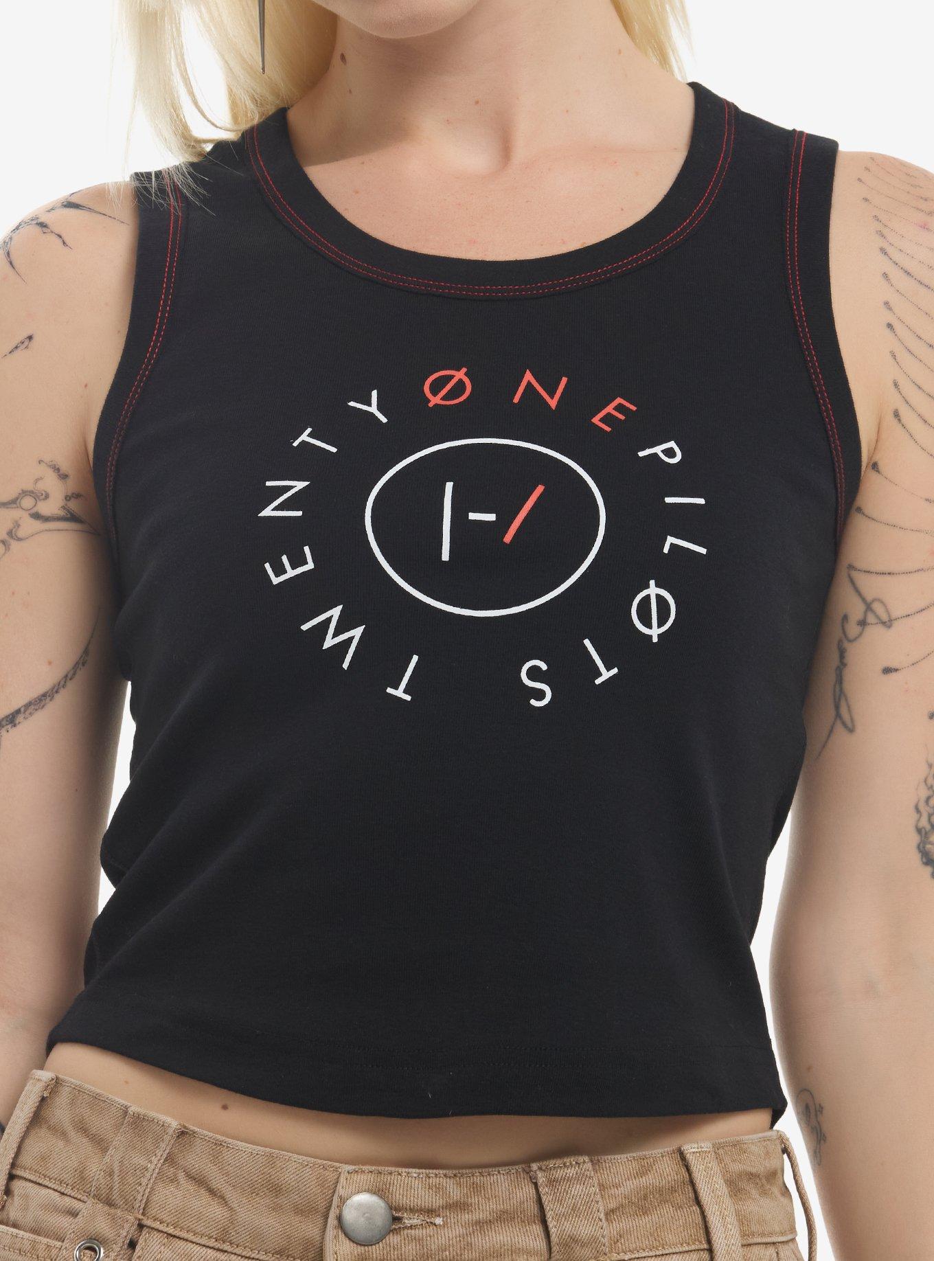 Twenty One Pilots Logo Girls Tank Top, , hi-res