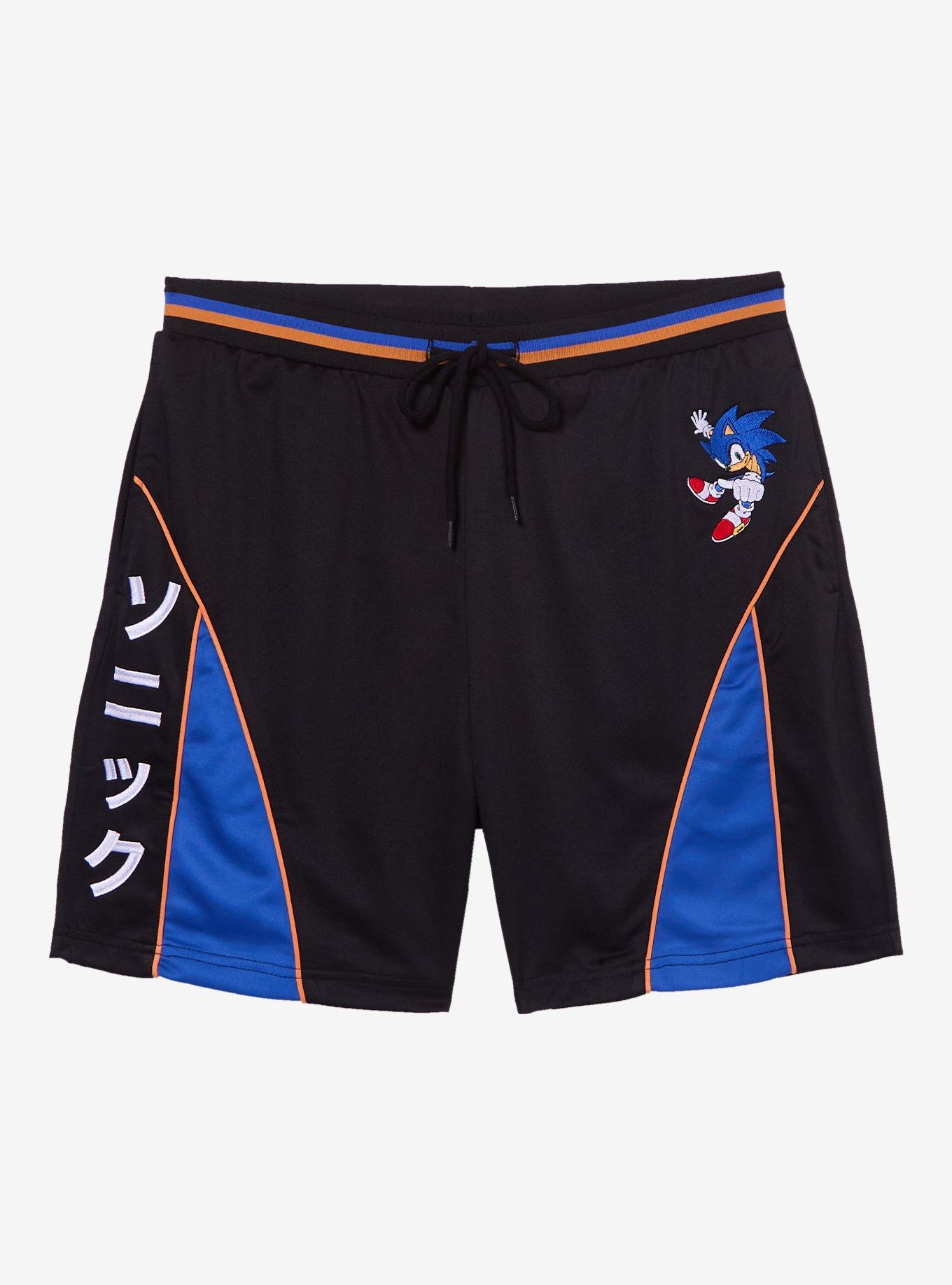 Sonic the Hedgehog Basketball Shorts &mdash; BoxLunch Exclusive, , hi-res