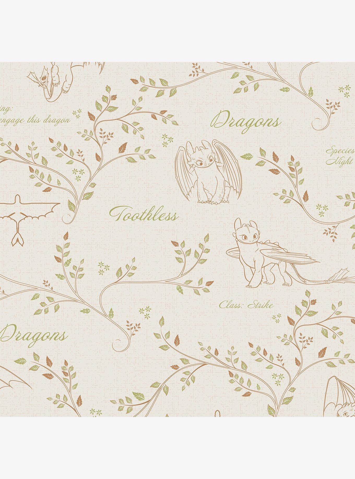 How to Train Your Dragon Toothless Radical Nature Cream Wallpaper, , hi-res