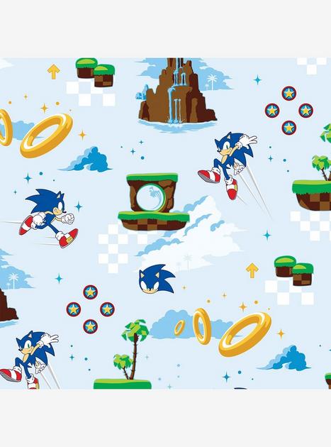 Sonic The Hedgehog Green Hill Zone Wallpaper | BoxLunch