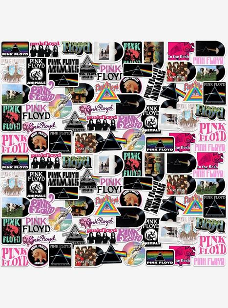 Pink Floyd Variety Miscellaneous 100ct Sticker Pack | Hot Topic