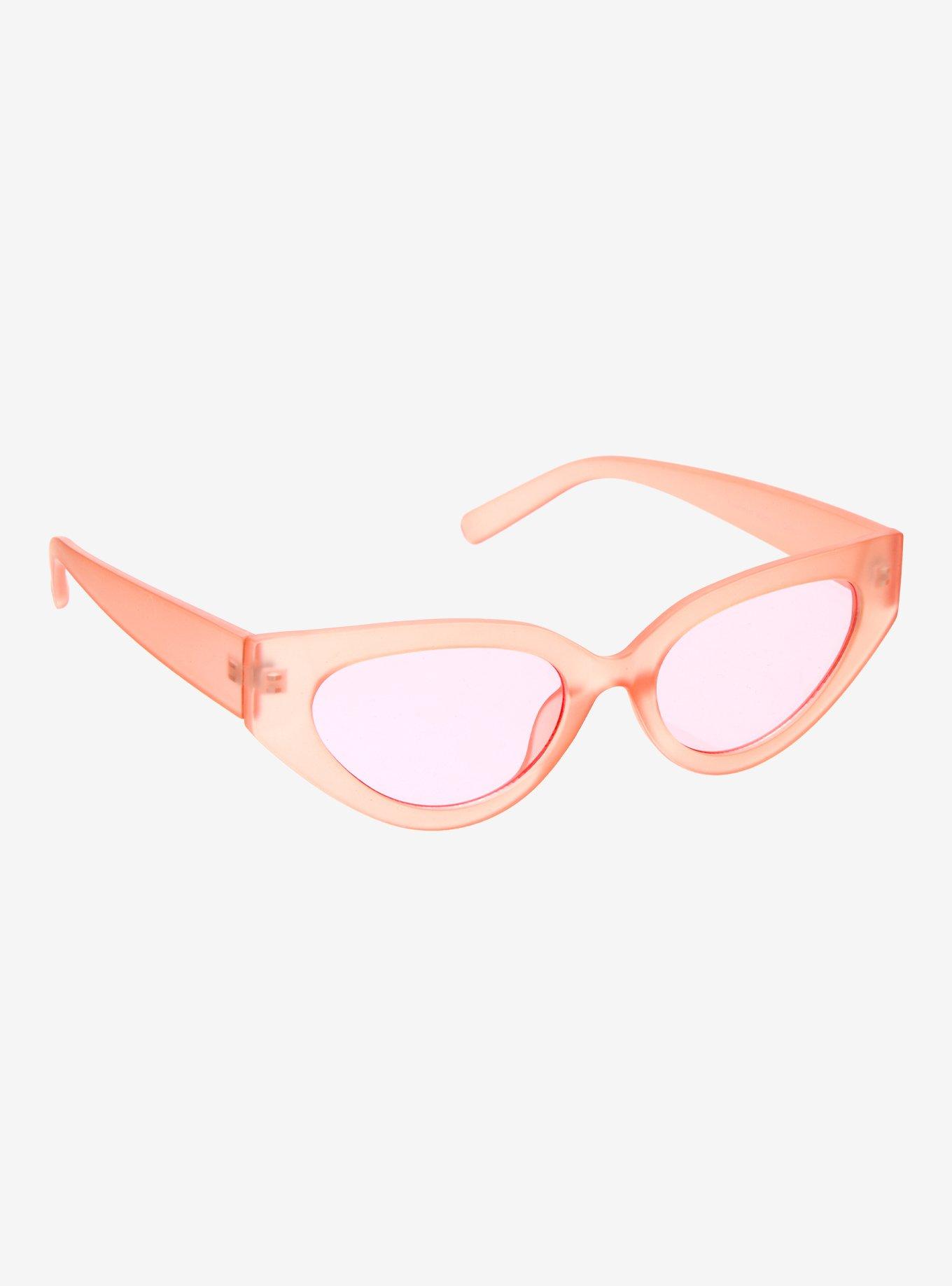 Amethyst Orange Cat Eye Sunglasses, , hi-res