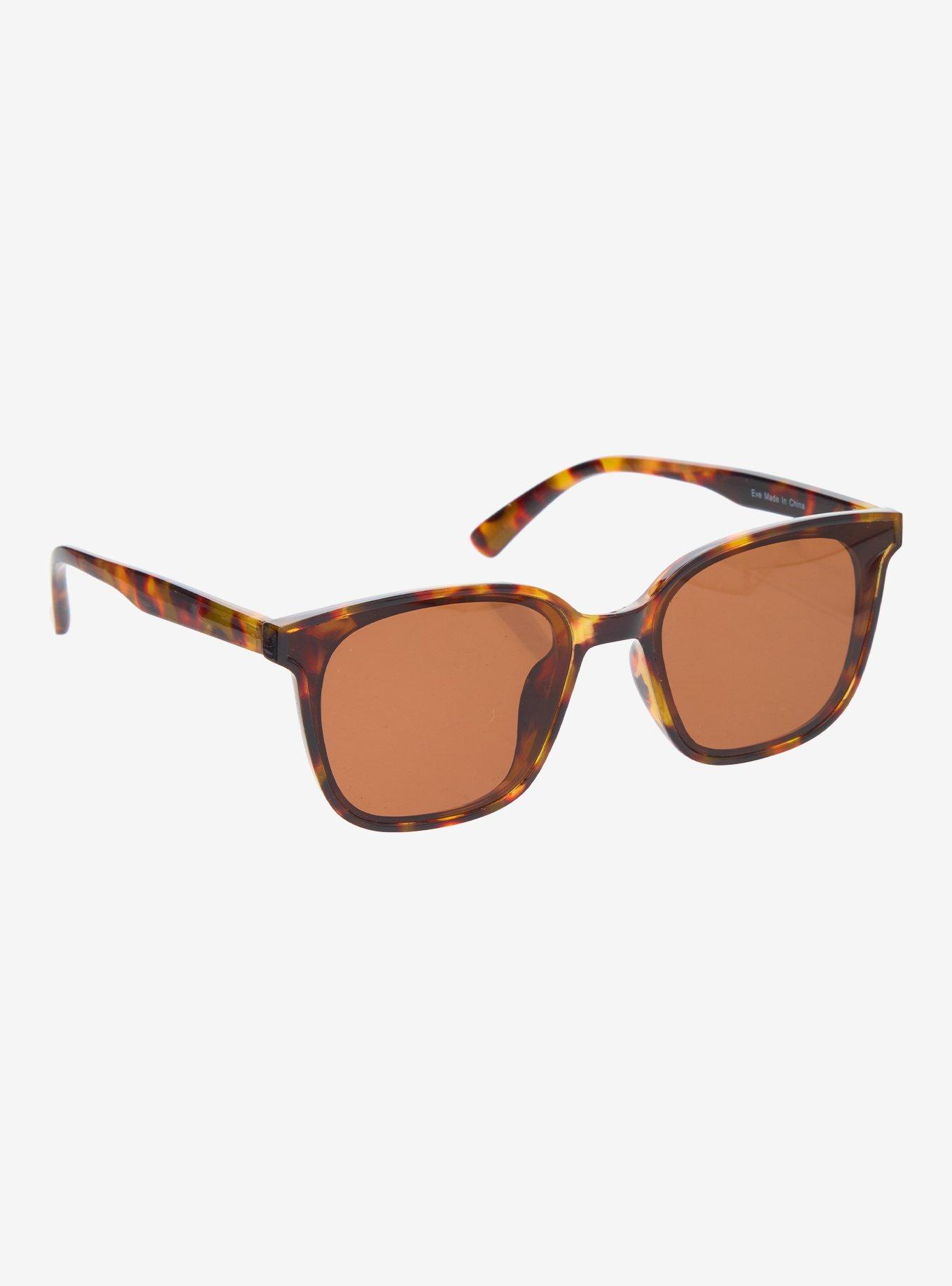 Eve Tortoiseshell Square Sunglasses, , hi-res