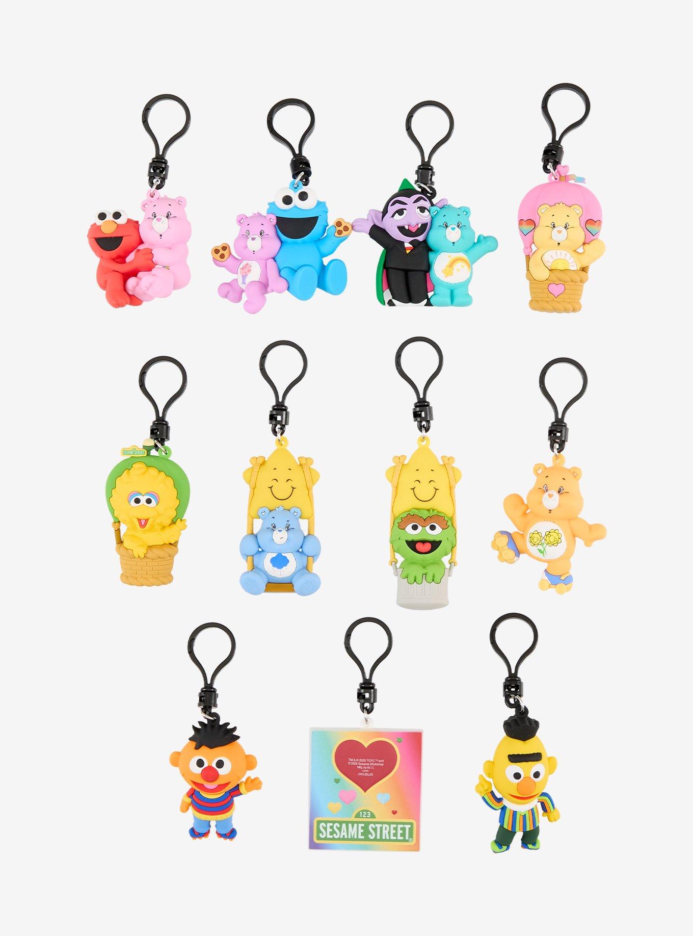 Sesame Street X Care Bears Blind Bag Figural Bag Clip, , hi-res