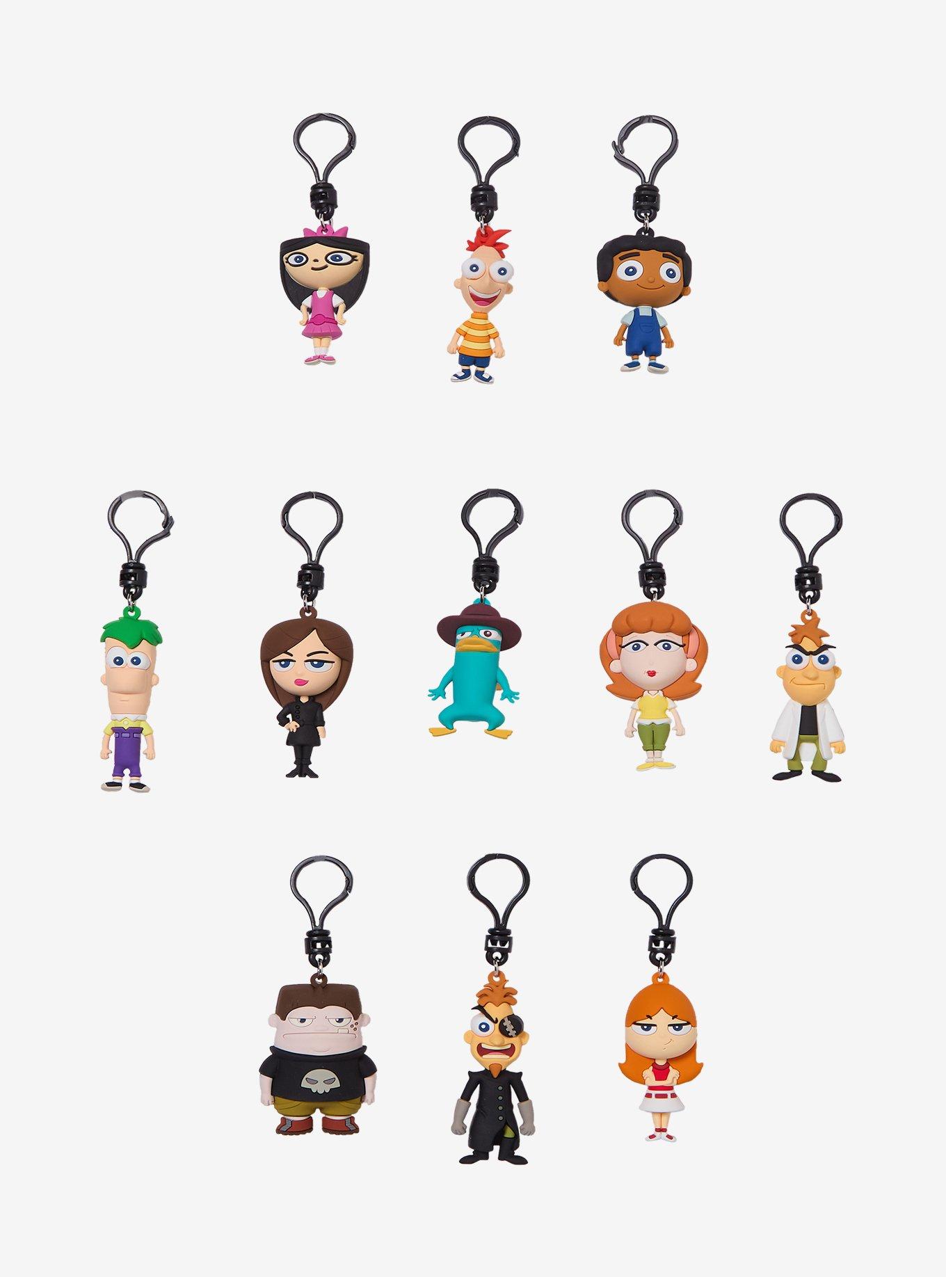 Disney Phineas And Ferb Series 1 Blind Bag Figural Bag Clip, , hi-res