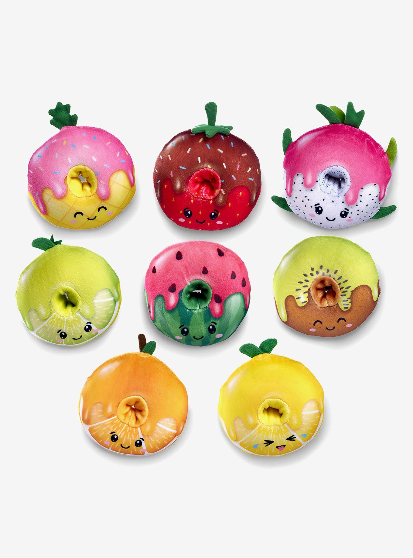 Sugar Donut Fruit Edition Assorted Blind Plush Squishy Toy, , hi-res