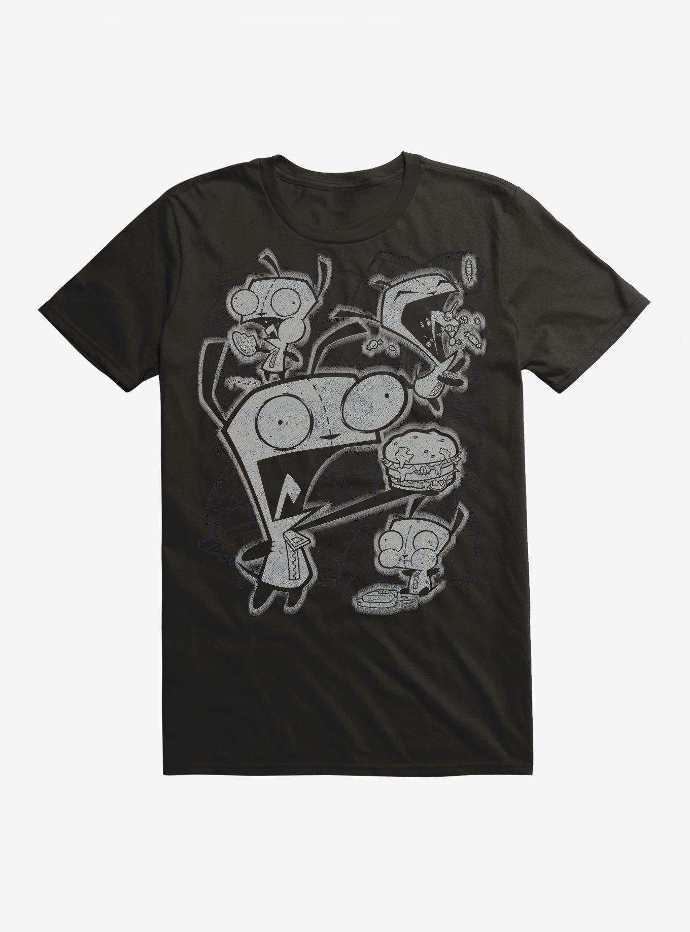 Invader Zim GIR Eat Everything T-Shirt, , hi-res