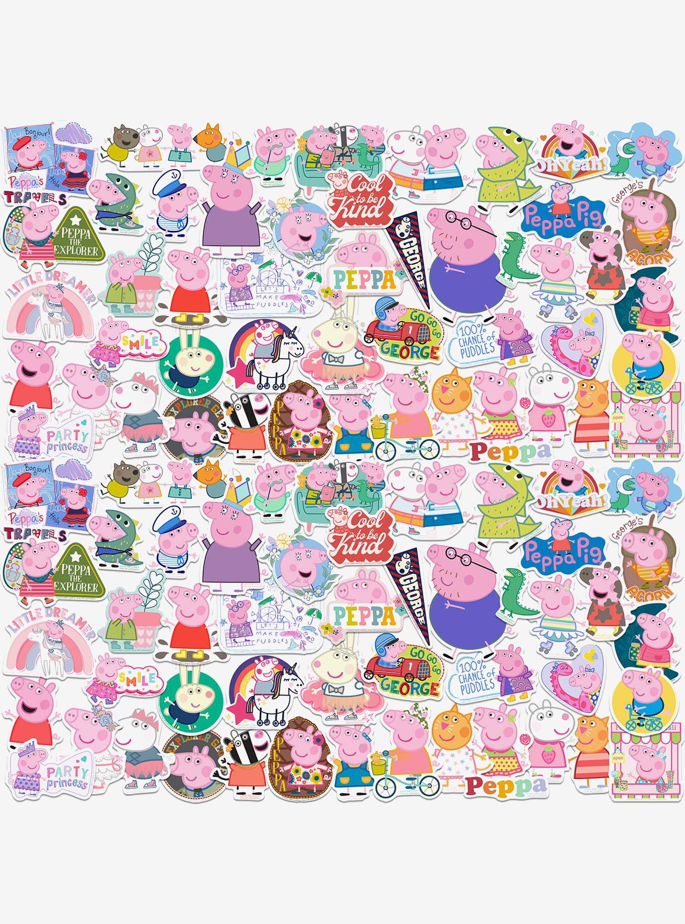 Peppa Pig Miscellaneous 100ct Sticker Pack, , hi-res