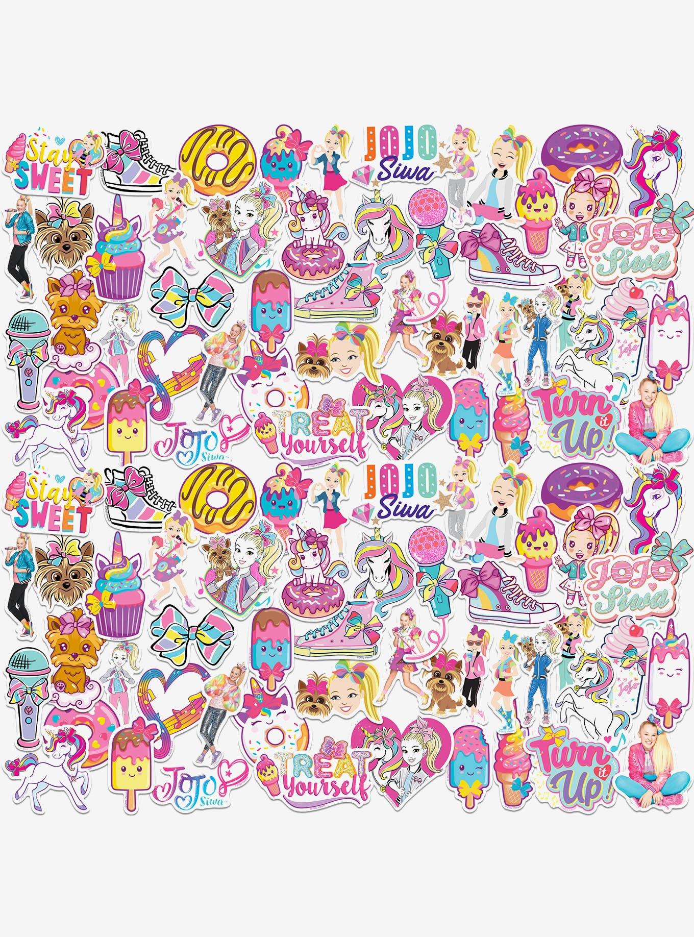 Jojo Siwa Miscellaneous 100ct Sticker Pack, , hi-res