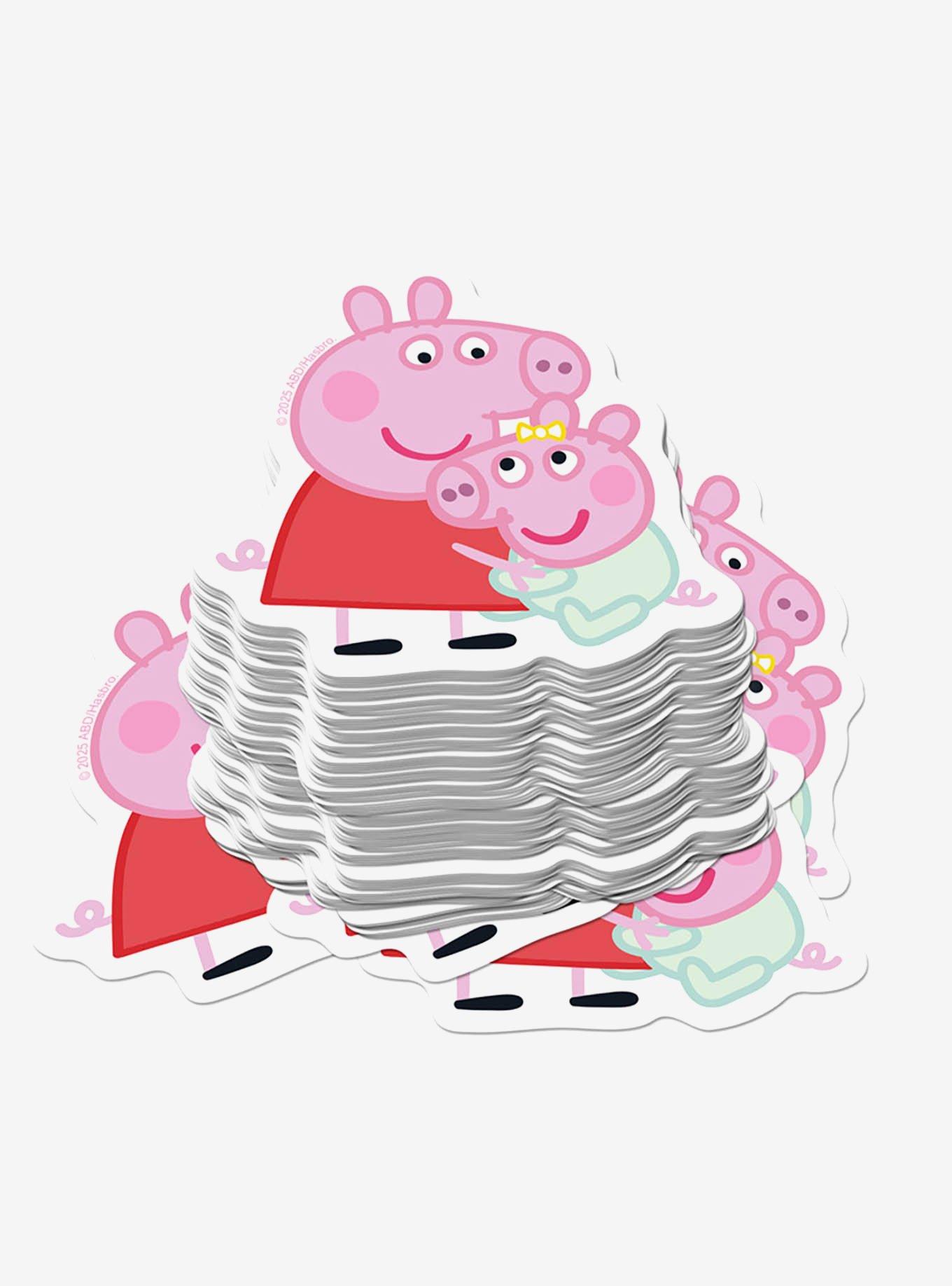 Peppa Pig Evie Pig Miscellaneous 100ct Sticker Pack, , hi-res