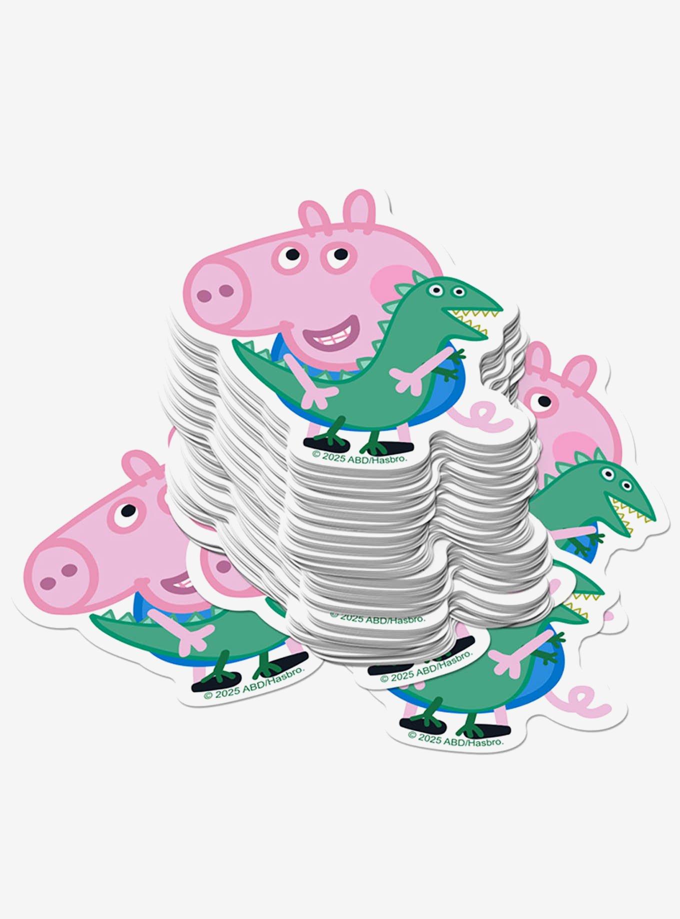 Peppa Pig George Pig Dino Toy Miscellaneous 100ct Sticker Pack, , hi-res