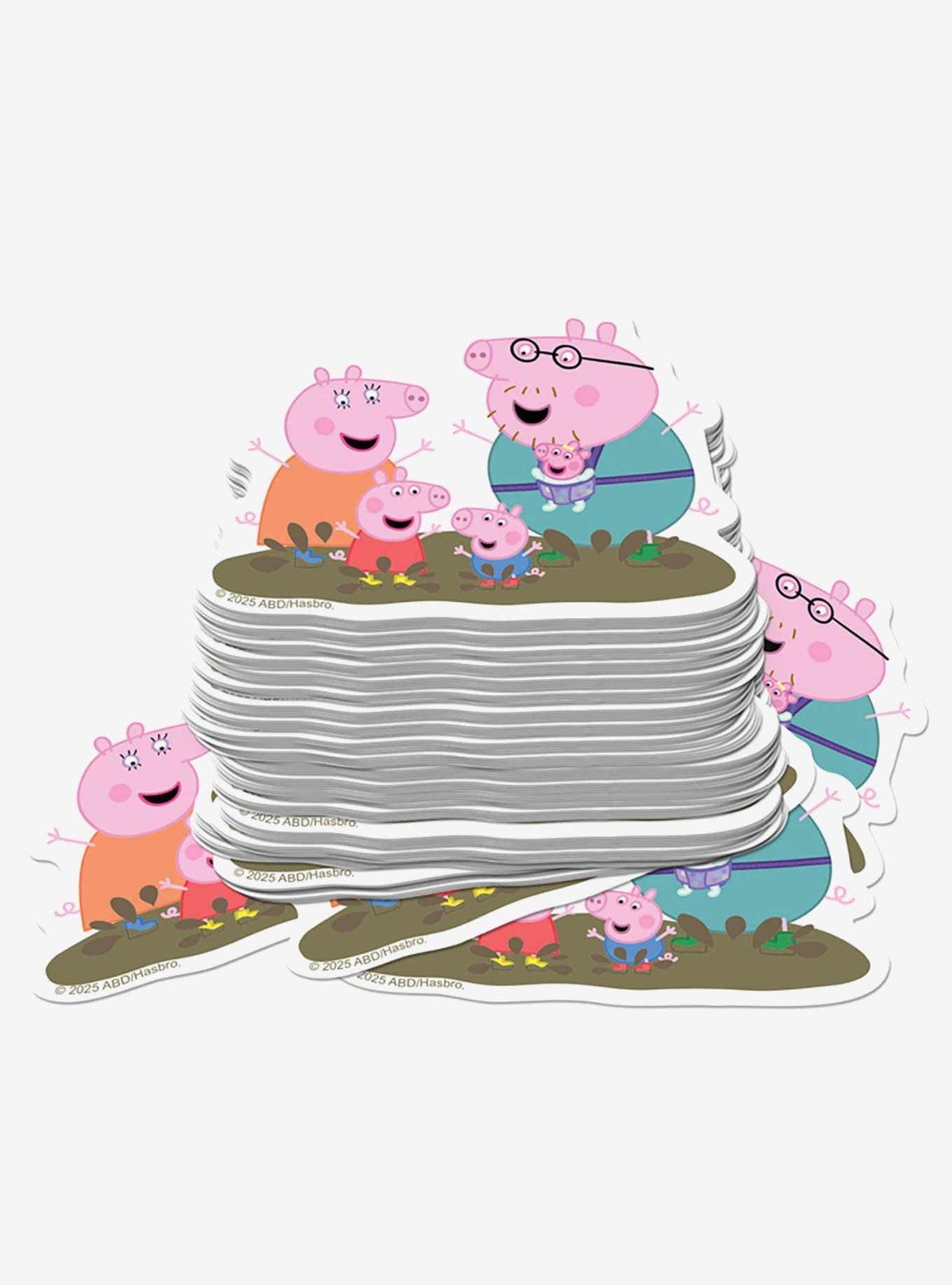 Peppa Pig Muddy Puddle Family Miscellaneous 100ct Sticker Pack, , hi-res