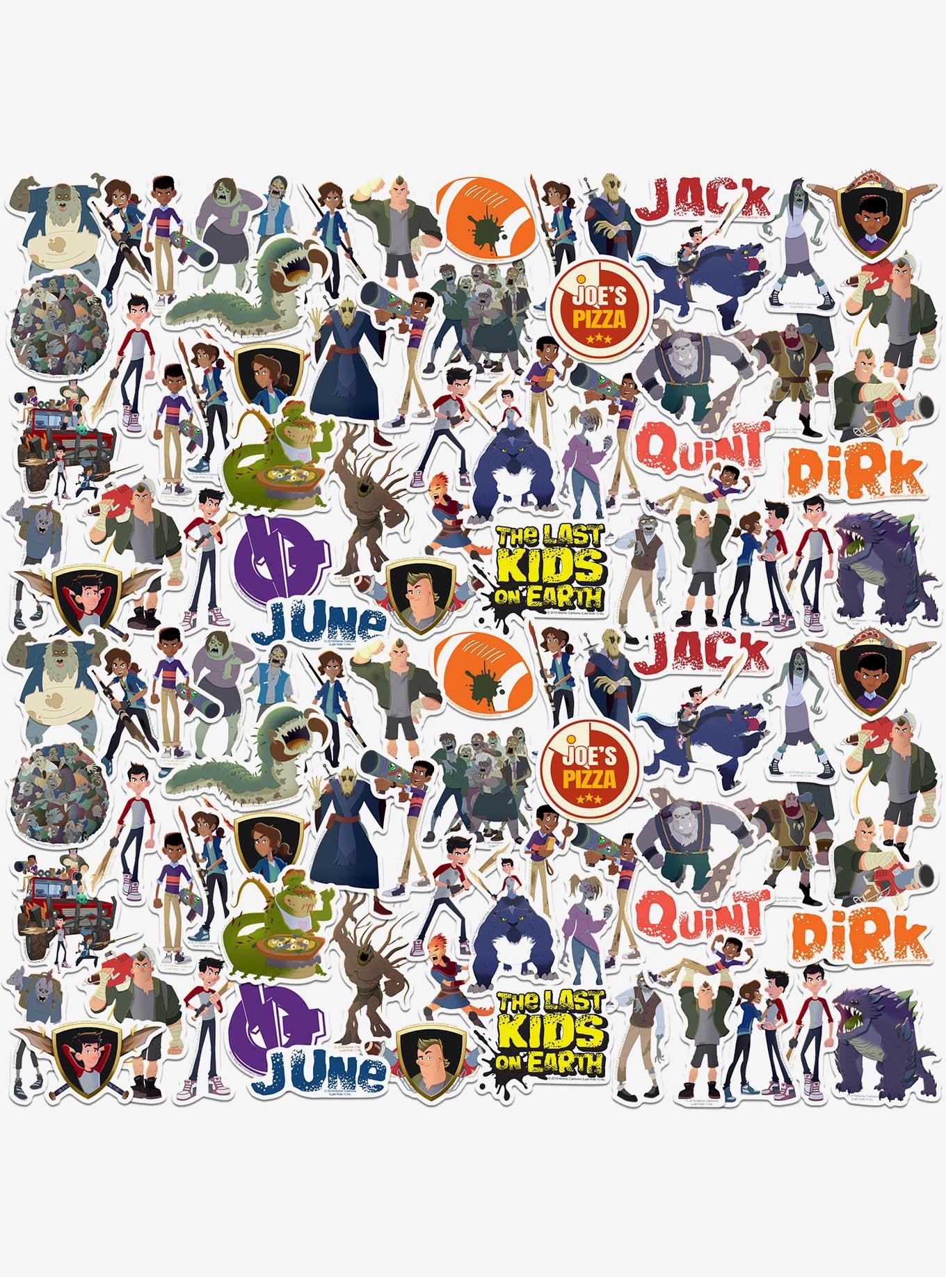 The Last Kids of Earth Miscellaneous 100ct Sticker Pack, , hi-res