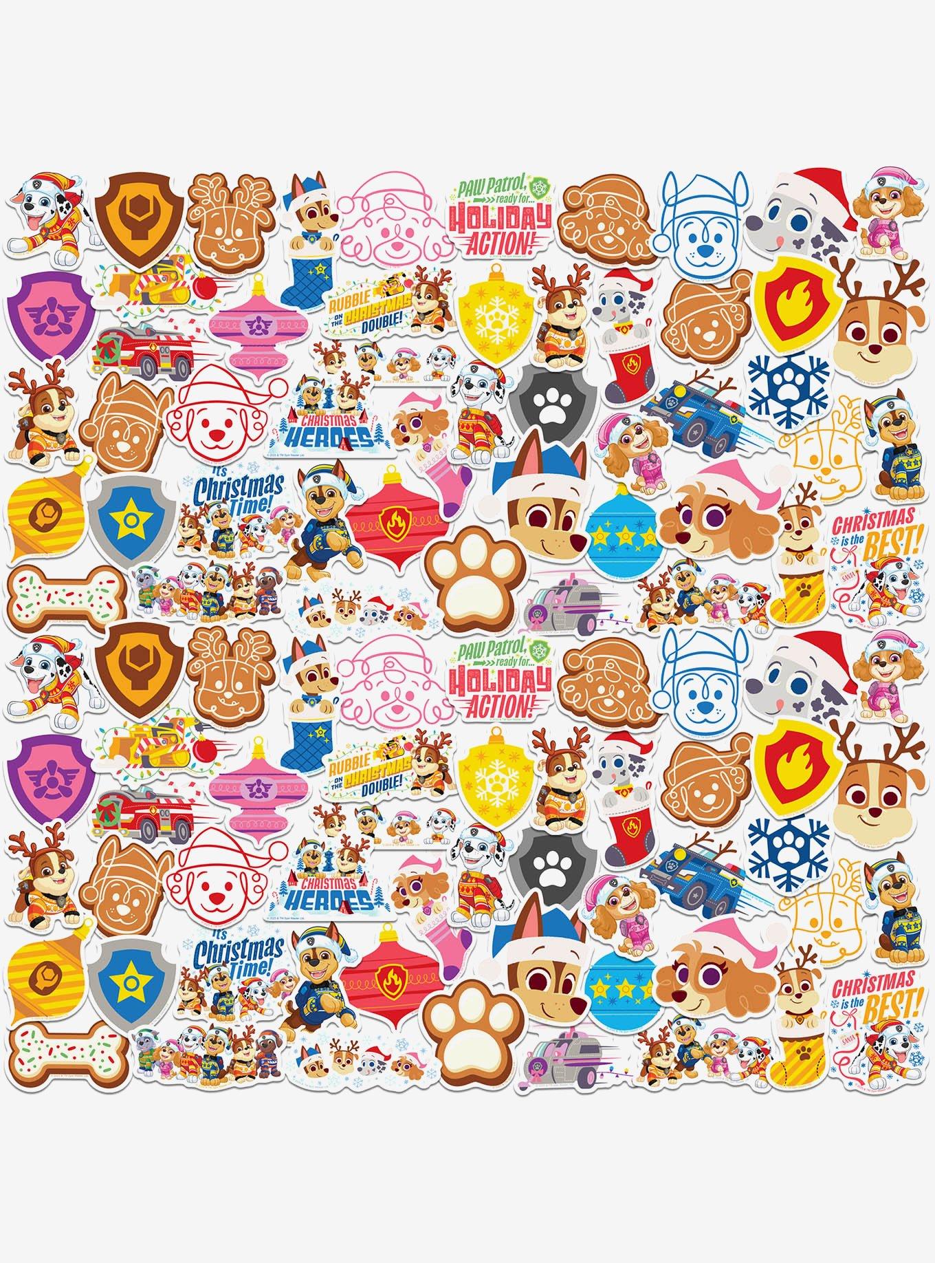 Paw Patrol Series 2025 Christmas Special Miscellaneous 100ct Sticker Pack, , hi-res