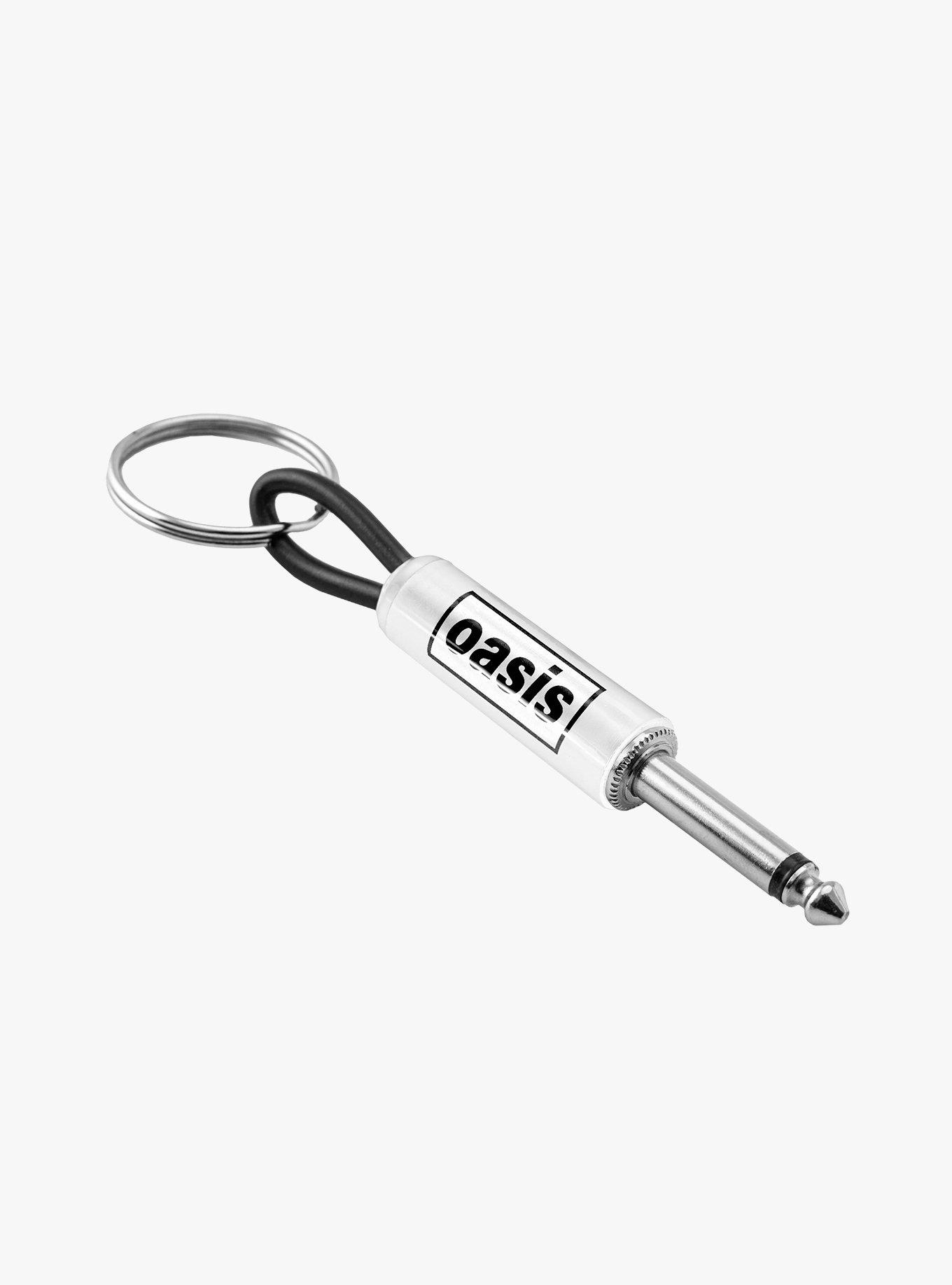 Oasis Logo Guitar Plug Keychain 4-Pack, , hi-res