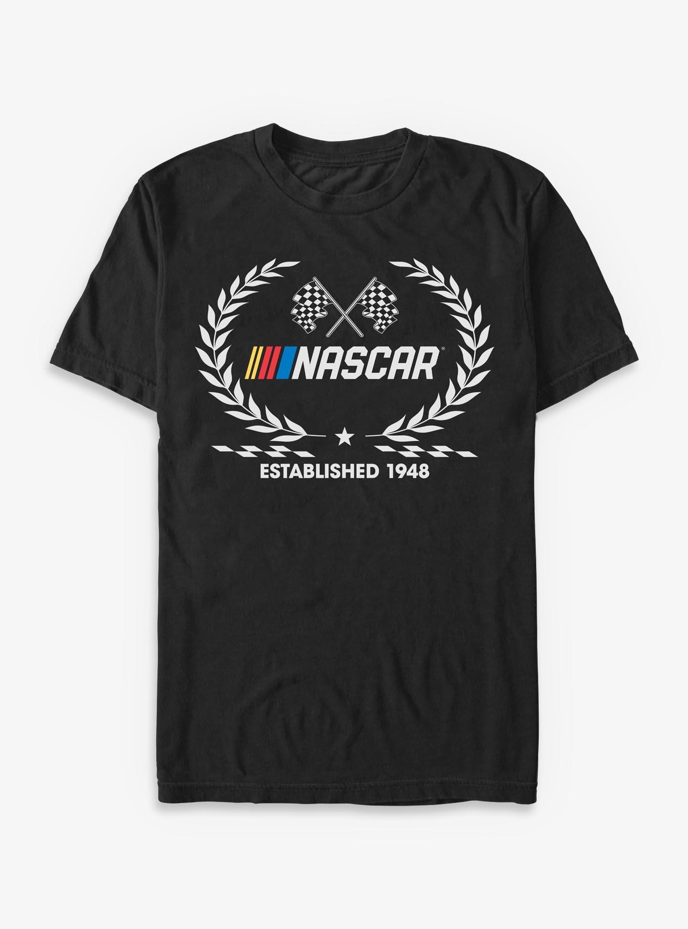 NASCAR Script Sporty Big & Tall T-Shirt, , hi-res