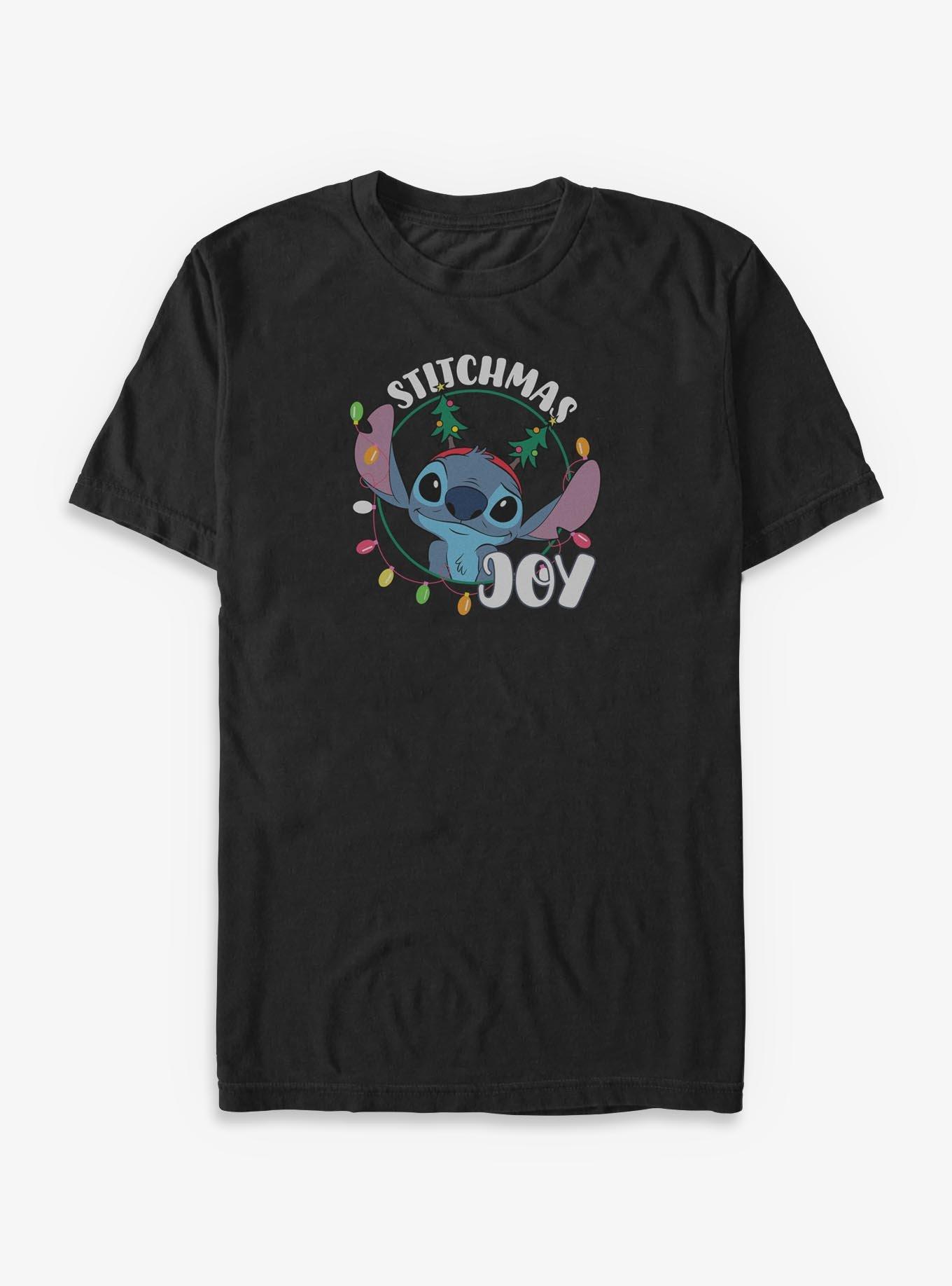 Disney Lilo & Stitch Stitchmas Joy Big & Tall T-Shirt, , hi-res
