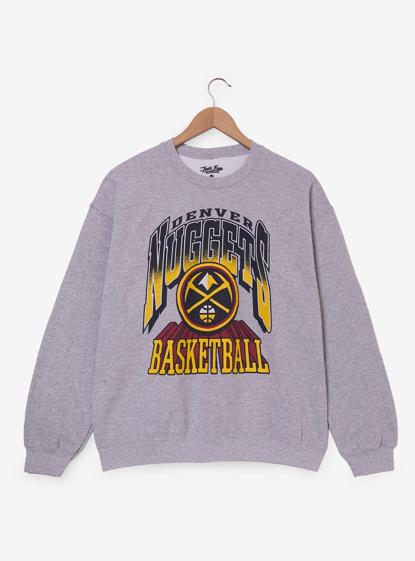 Junk Food NBA Denver Nuggets Logo Crewneck &mdash; BoxLunch Exclusive, , hi-res
