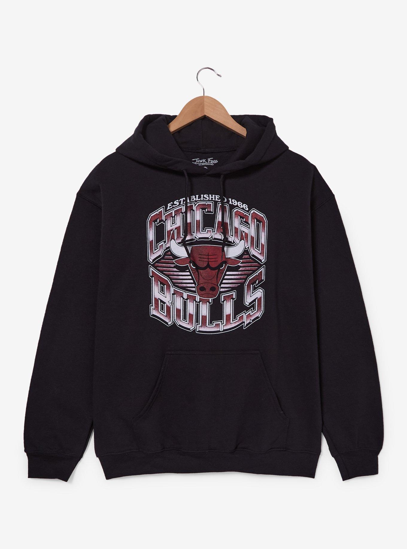 Junk Food NBA Chicago Bulls Logo Crewneck &mdash; BoxLunch Exclusive, , hi-res