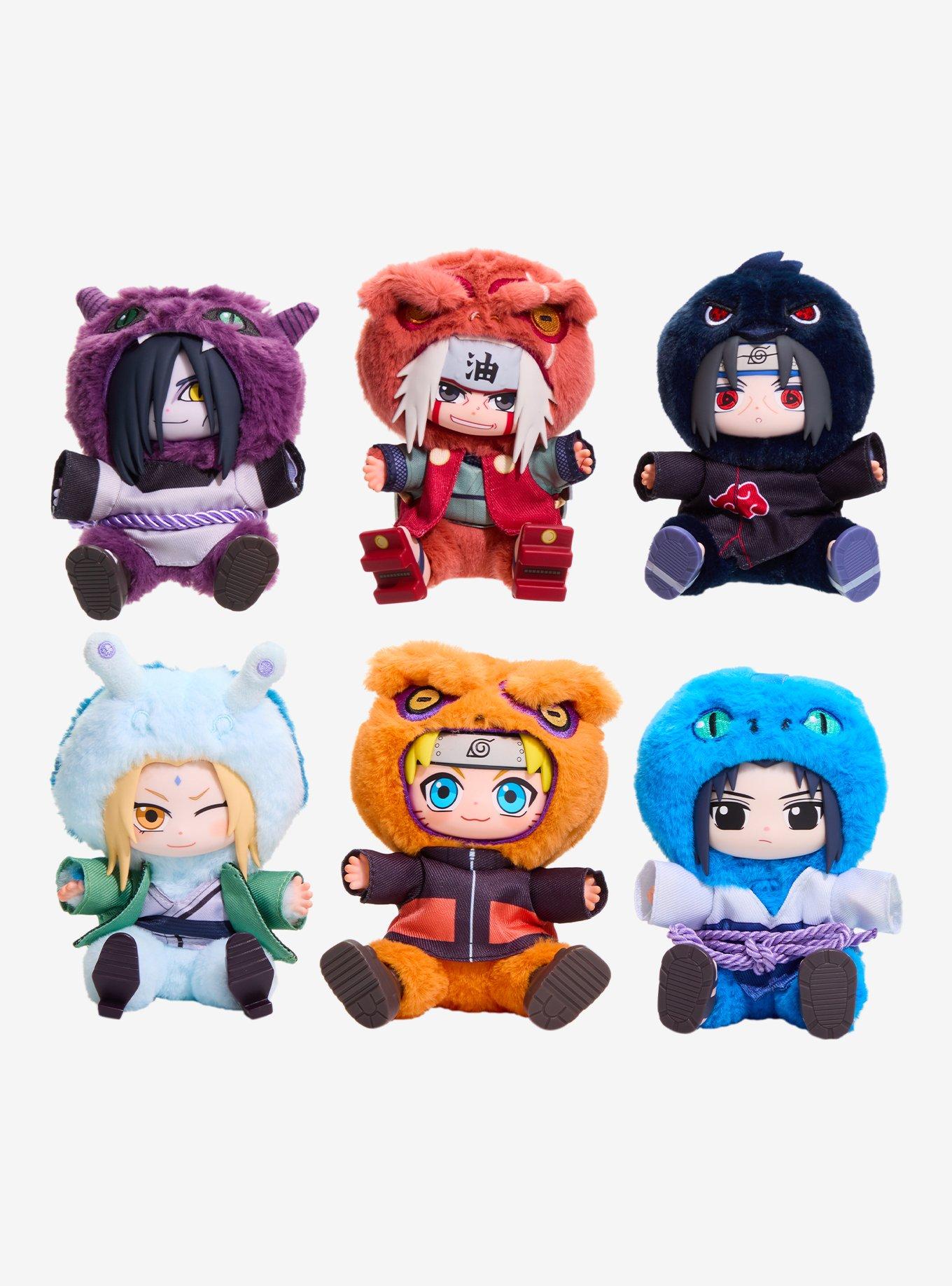 Naruto Shippuden Cute Beast Party Series 2 Blind Box Vinyl Plush Keychain