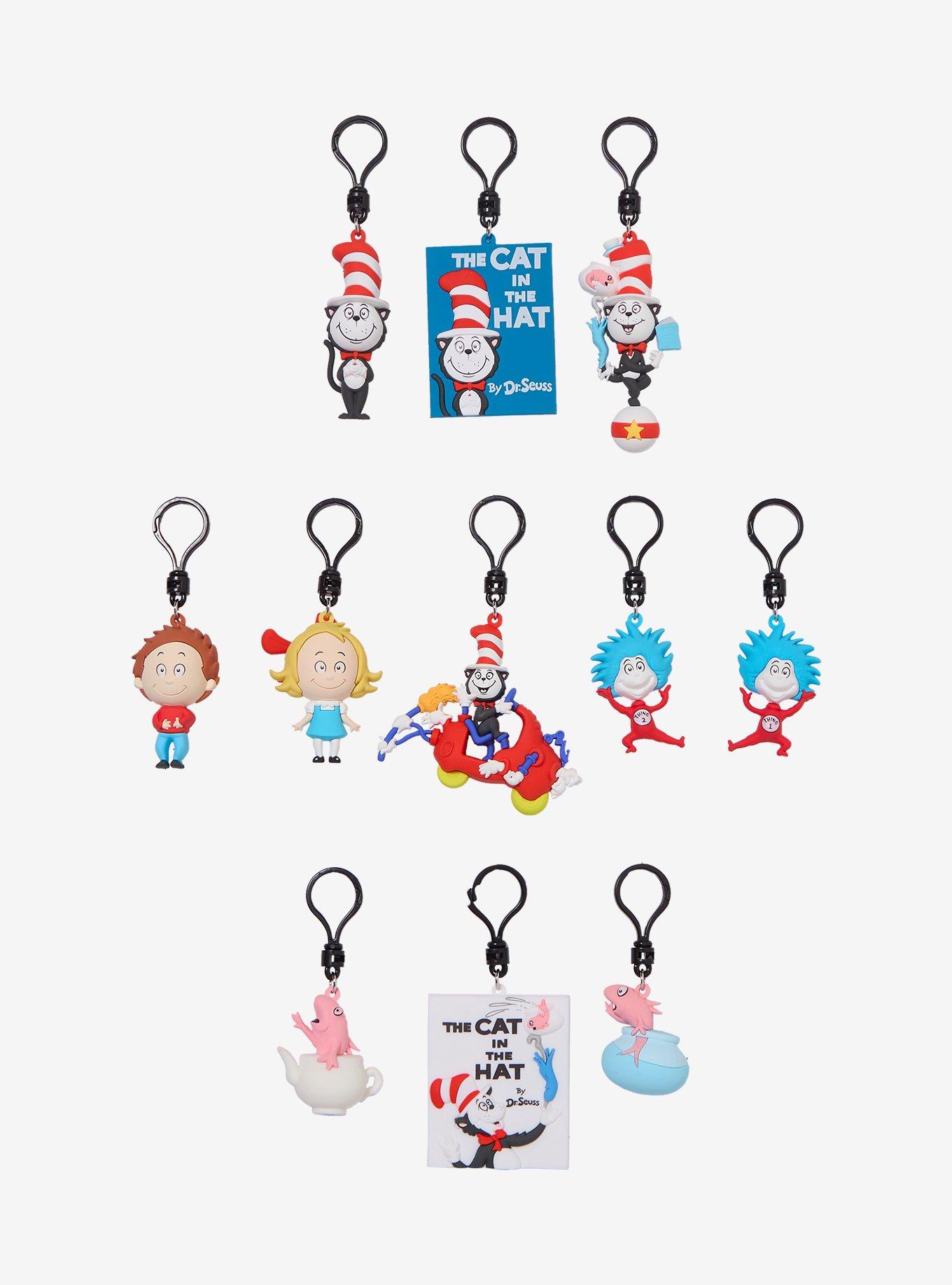 Dr. Seuss The Cat In The Hat Blind Bag Figural Bag Clip, , hi-res