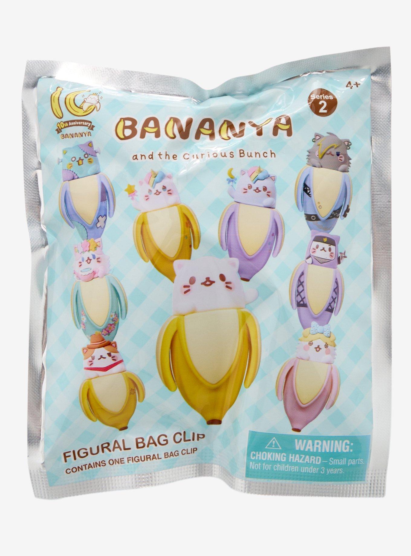 Bananya Blind Bag Figural Bag Clip, , hi-res