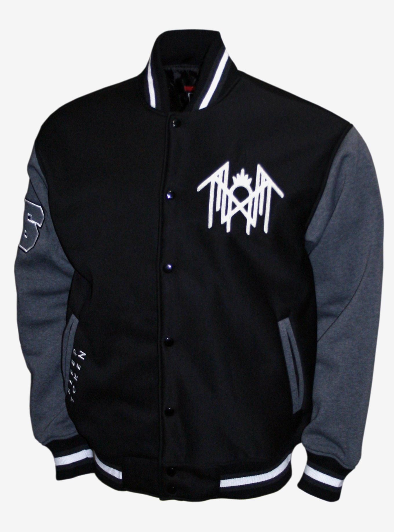 Sleep Token Logo Varsity Jacket, , hi-res