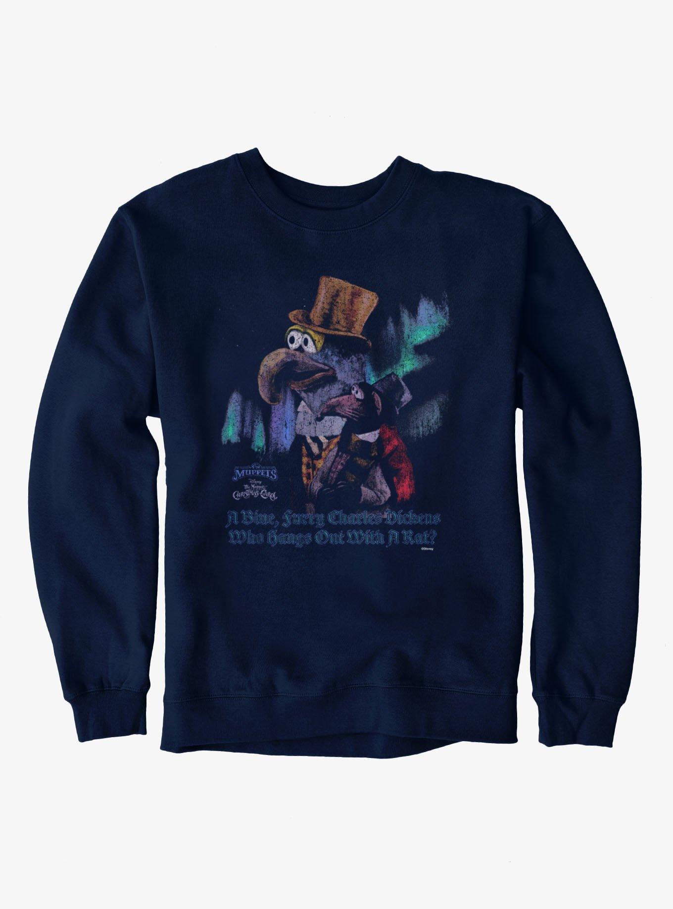 Disney The Muppets Christmas Carol Gonzo & Rizzo Charles Dickens Sweatshirt, , hi-res