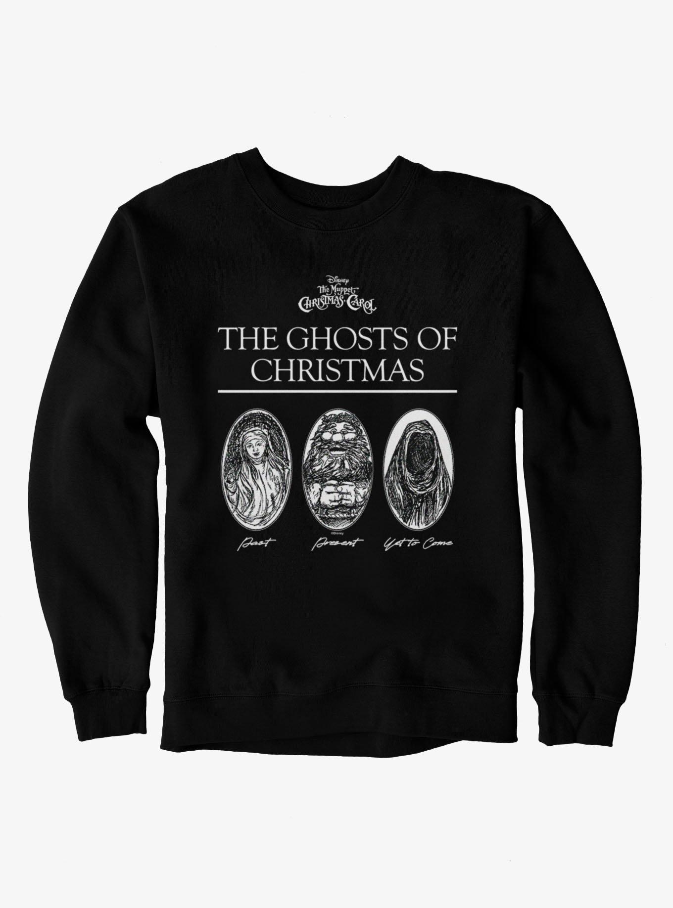 Disney The Muppets Christmas Carol Ghosts Of Christmas Sweatshirt Hot Topic Exclusive