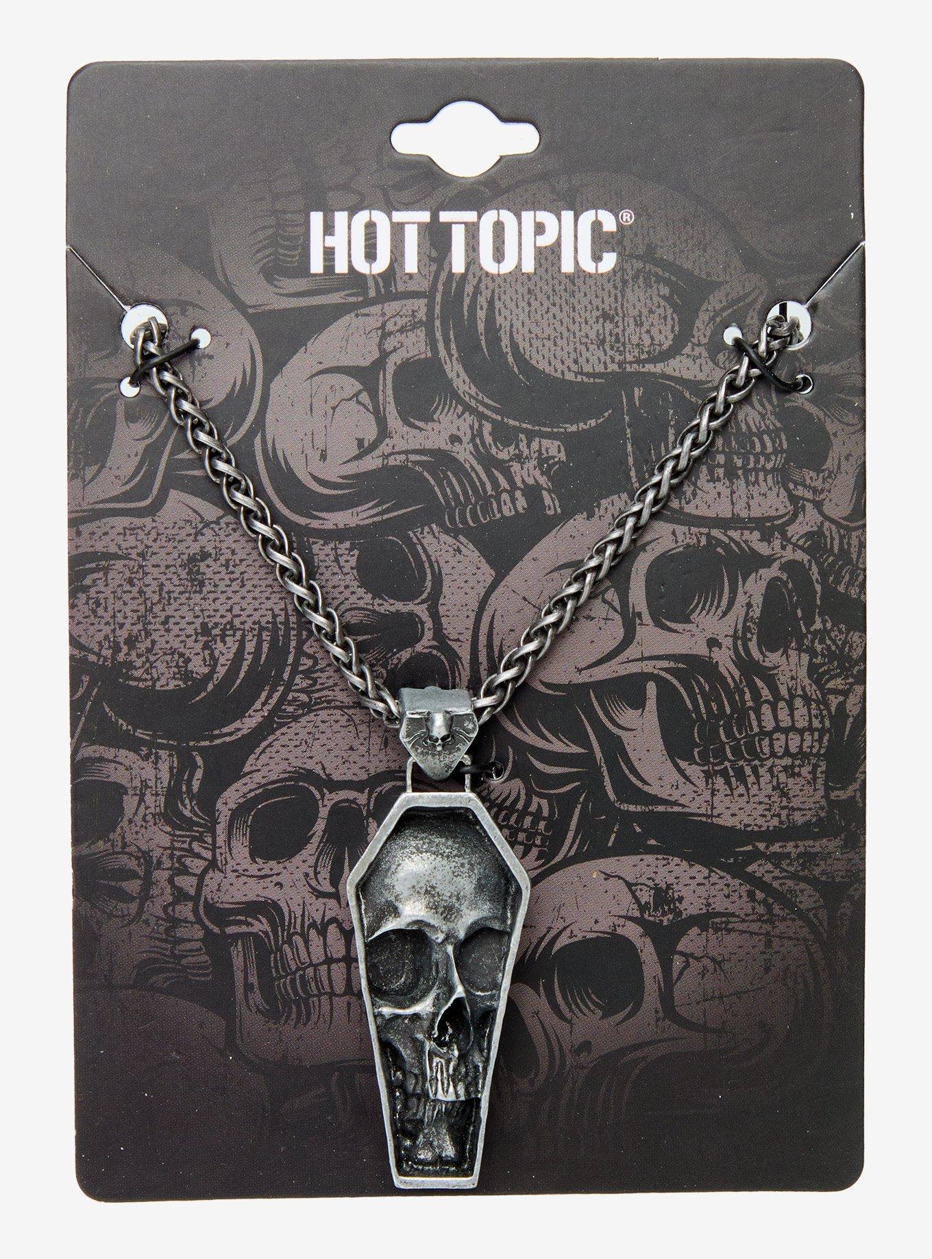 Skull Coffin Necklace, , hi-res