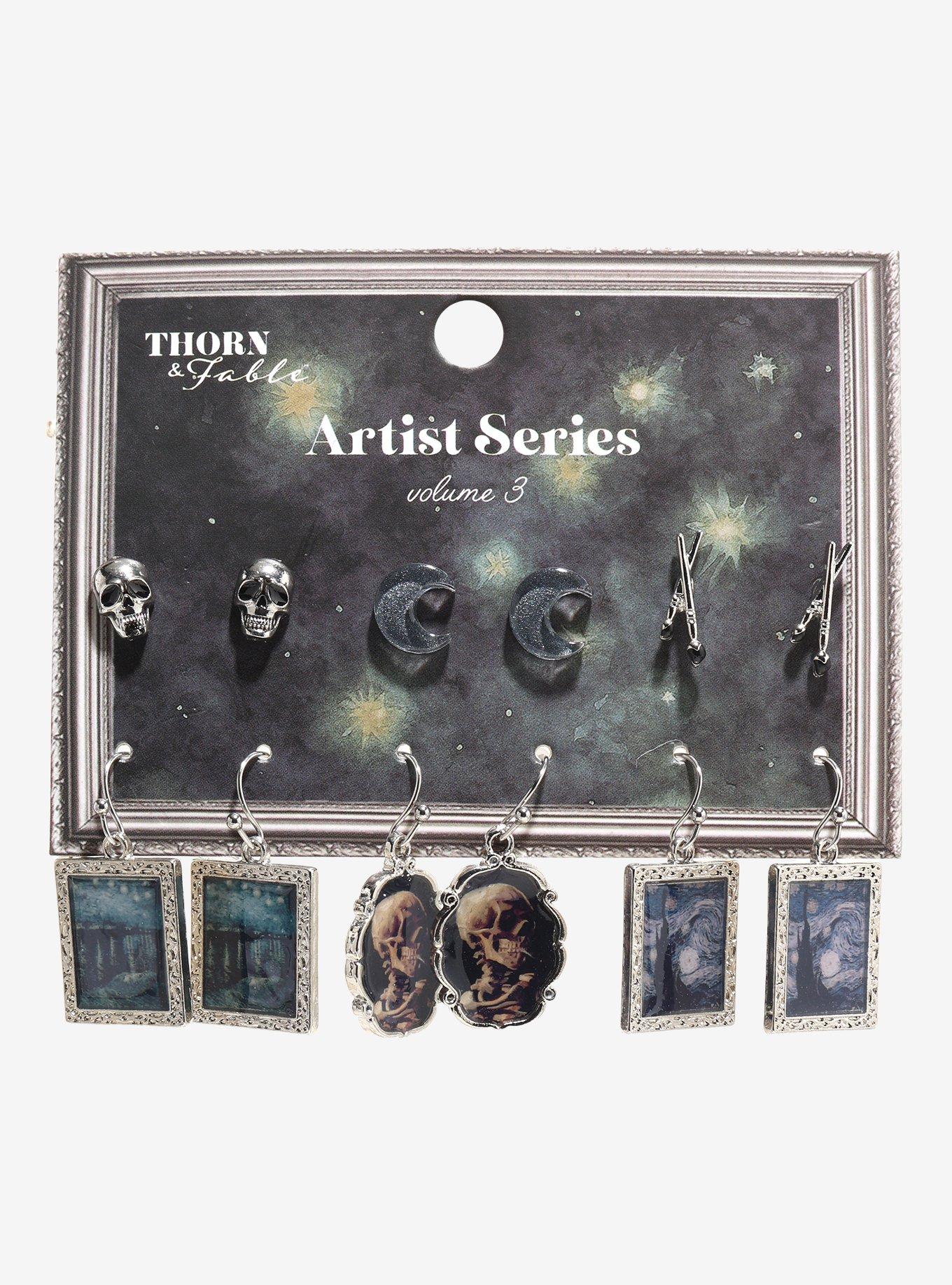 Thorn & Fable Vincent Van Gogh Earring Set, , hi-res
