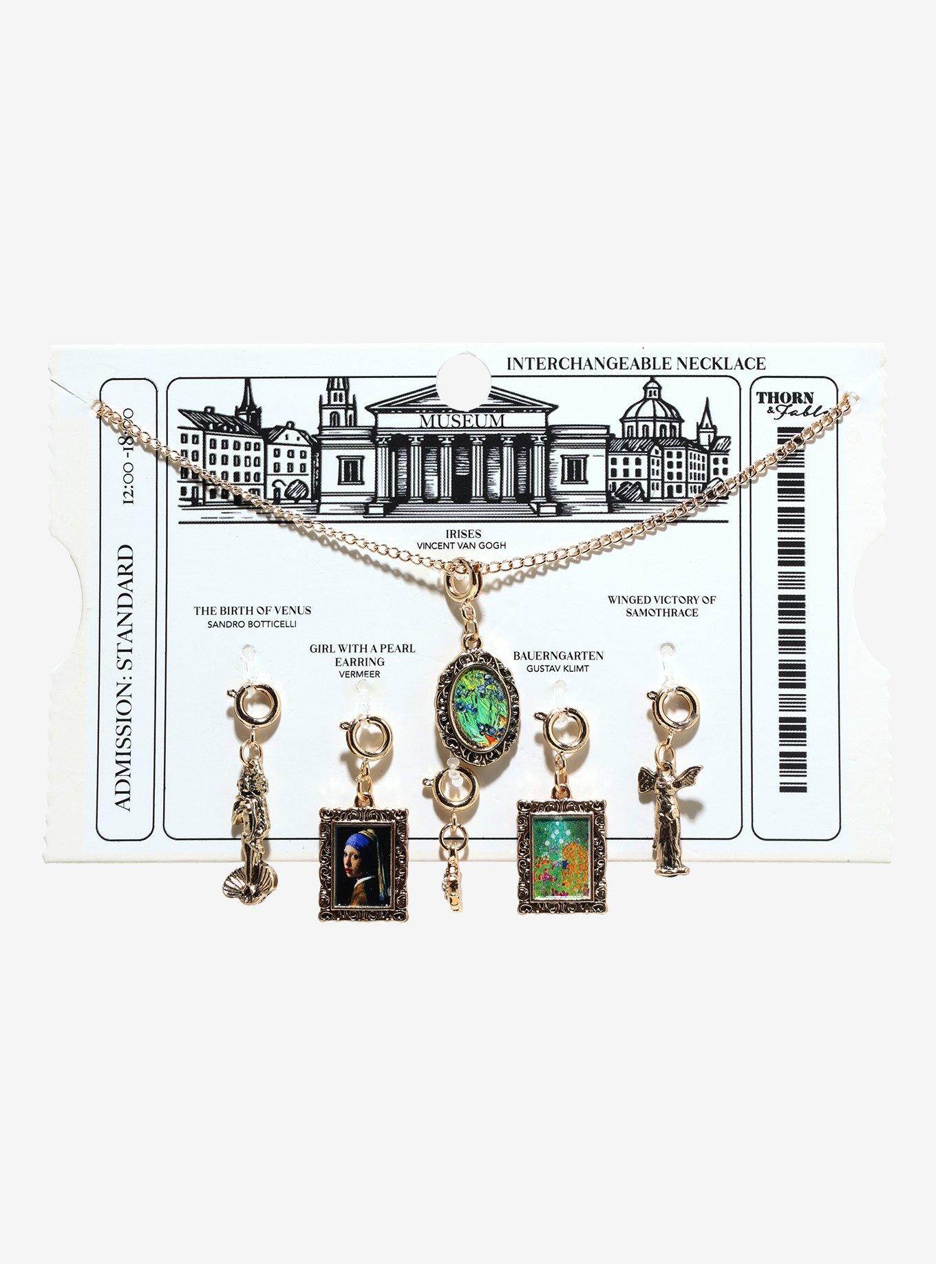 Thorn & Fable Museum Interchangeable Charm Necklace Set, , hi-res