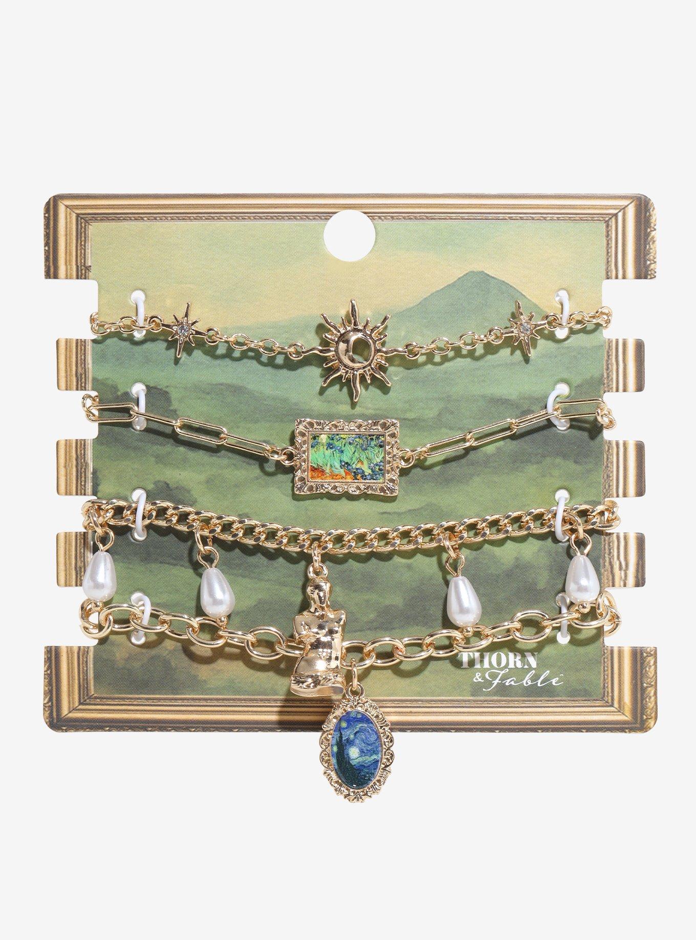 Thorn & Fable Van Gogh Art Bracelet Set, , hi-res