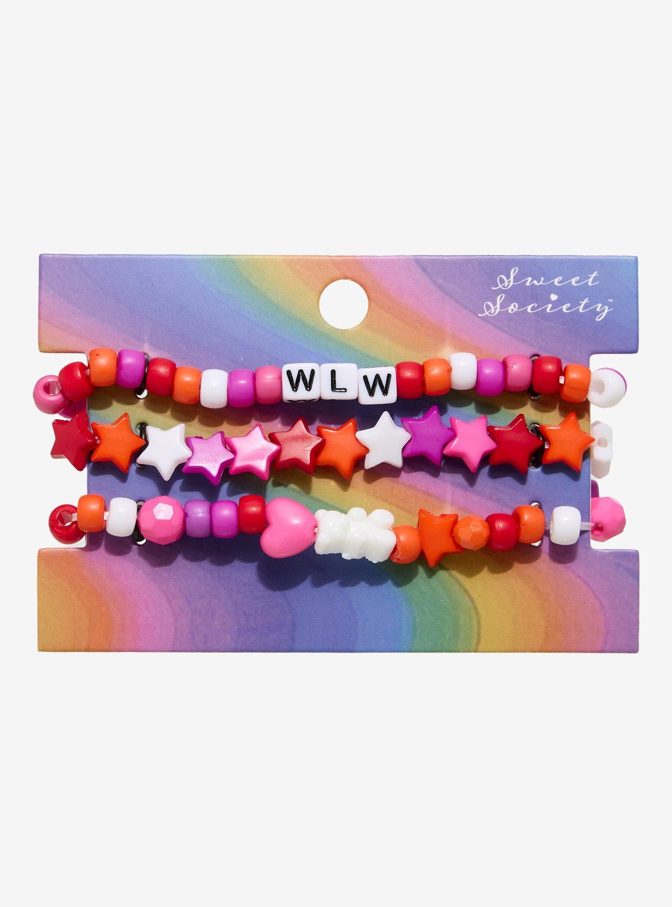 Sweet Society WLW Bead Bracelet Set, , hi-res