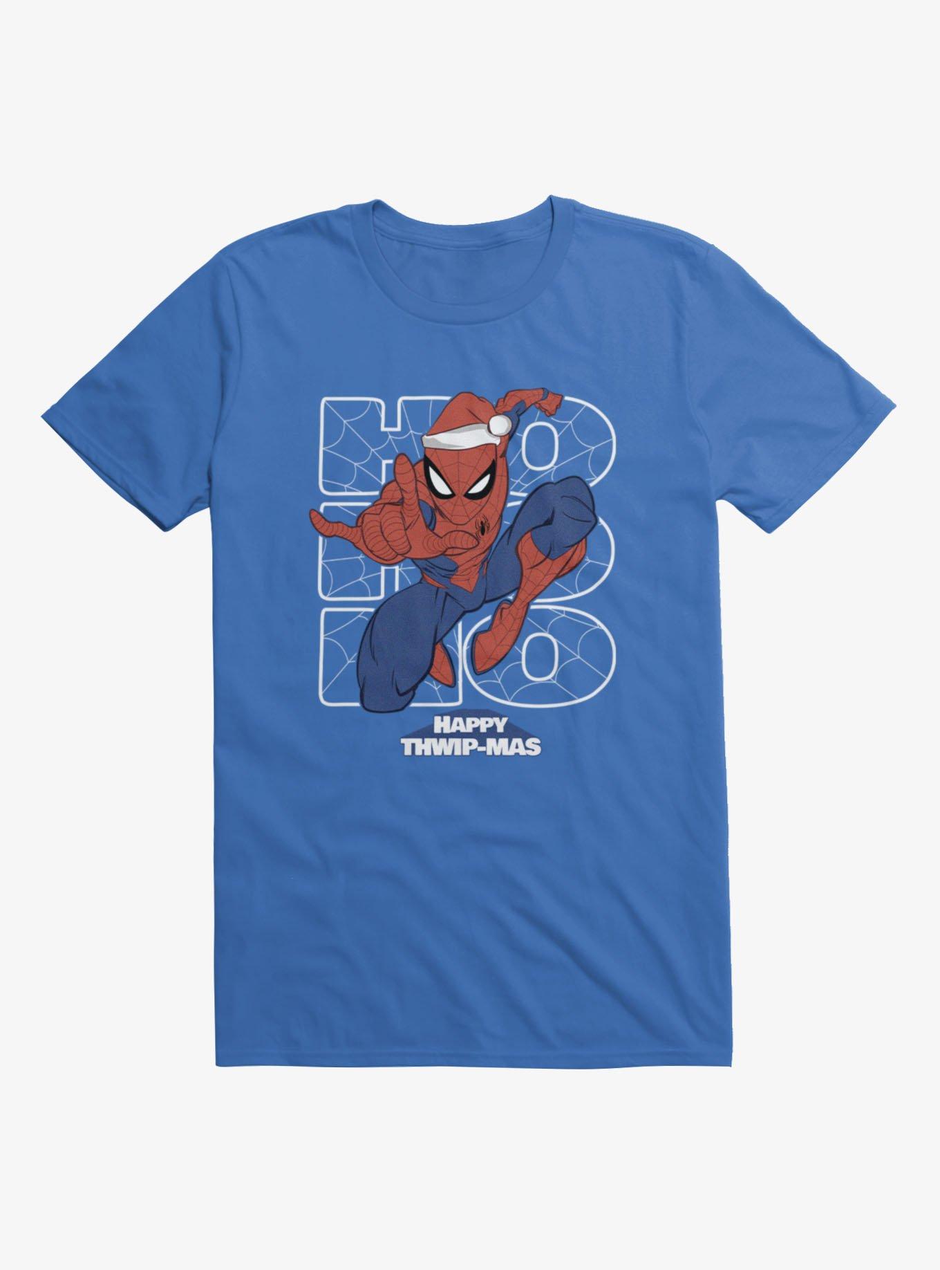 Marvel Spider-Man Ho-Ho-Ho Happy Thwip-Mas T-Shirt, , hi-res