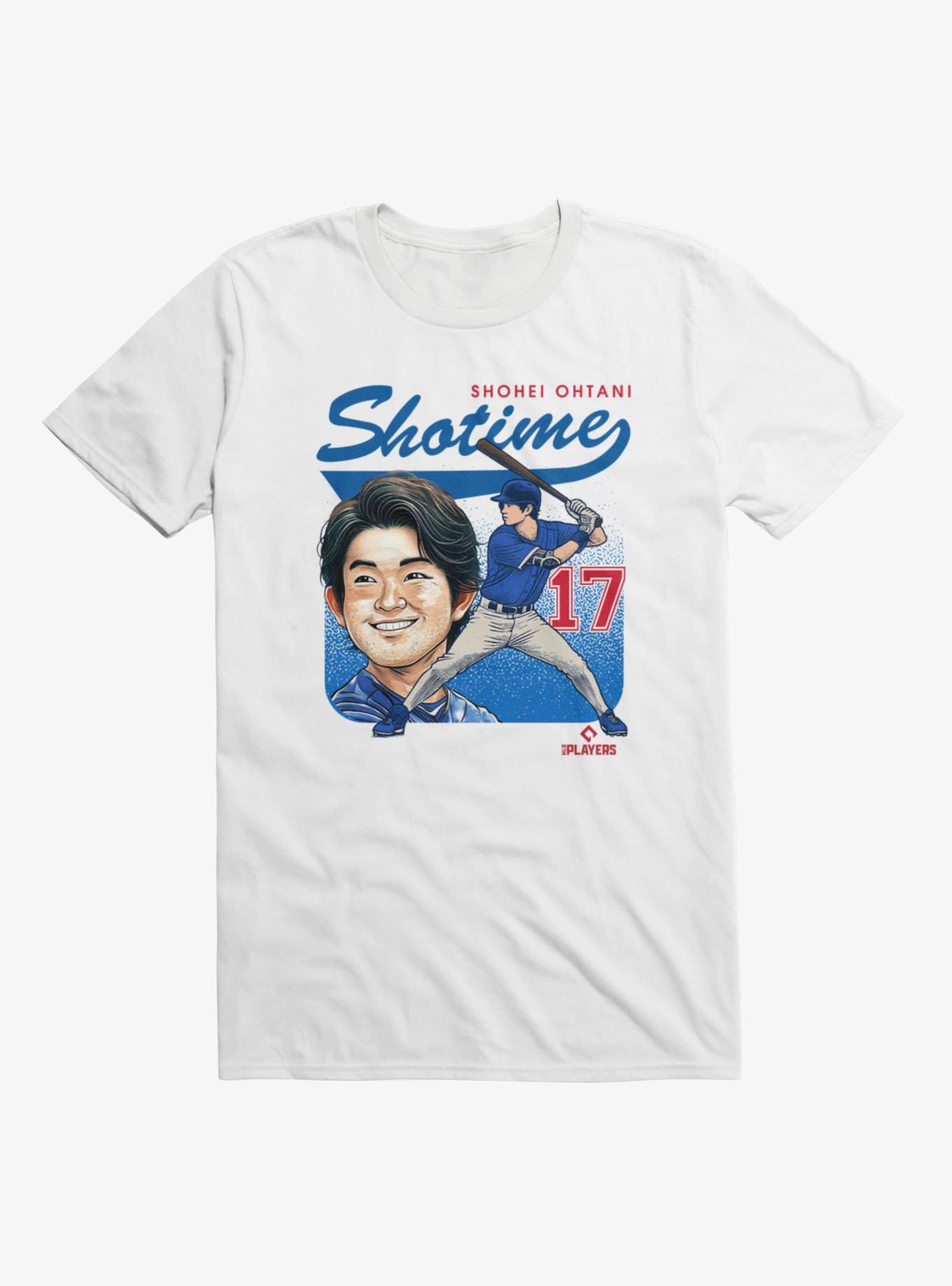 MLB Los Angeles Dodgers Shohei Ohtani Shotime Caricature T-Shirt, , hi-res