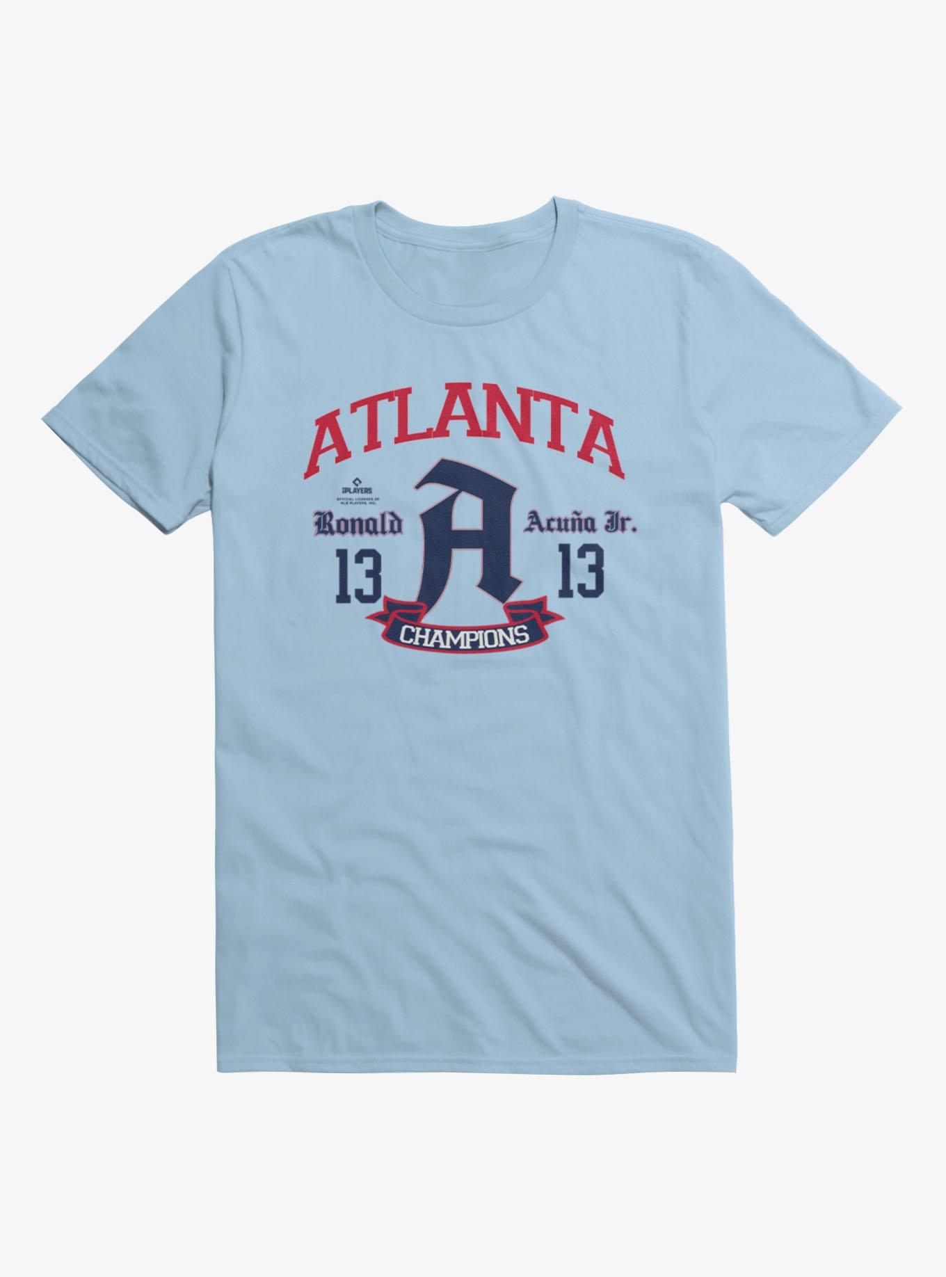MLB Atlanta Braves Ronald Acuna Jr. Atlanta Arch Champion T-Shirt, , hi-res