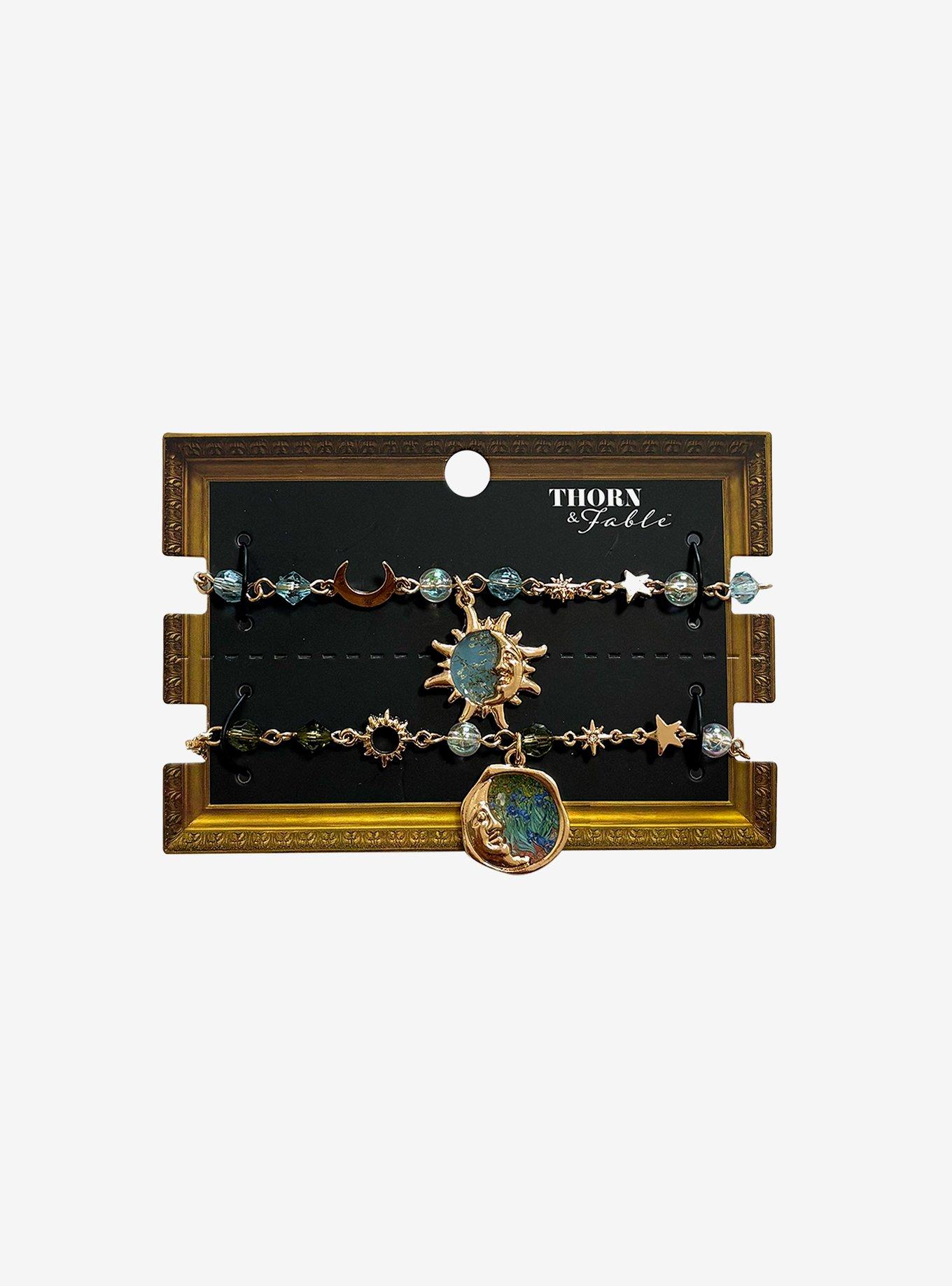 Thorn & Fable Van Gogh Celestial Best Friend Bracelet Set, , hi-res