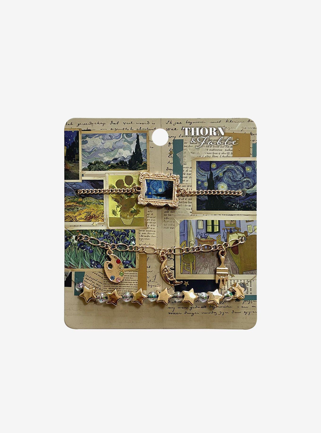 Thorn & Fable Van Gogh Starry Night Bracelet Set, , hi-res