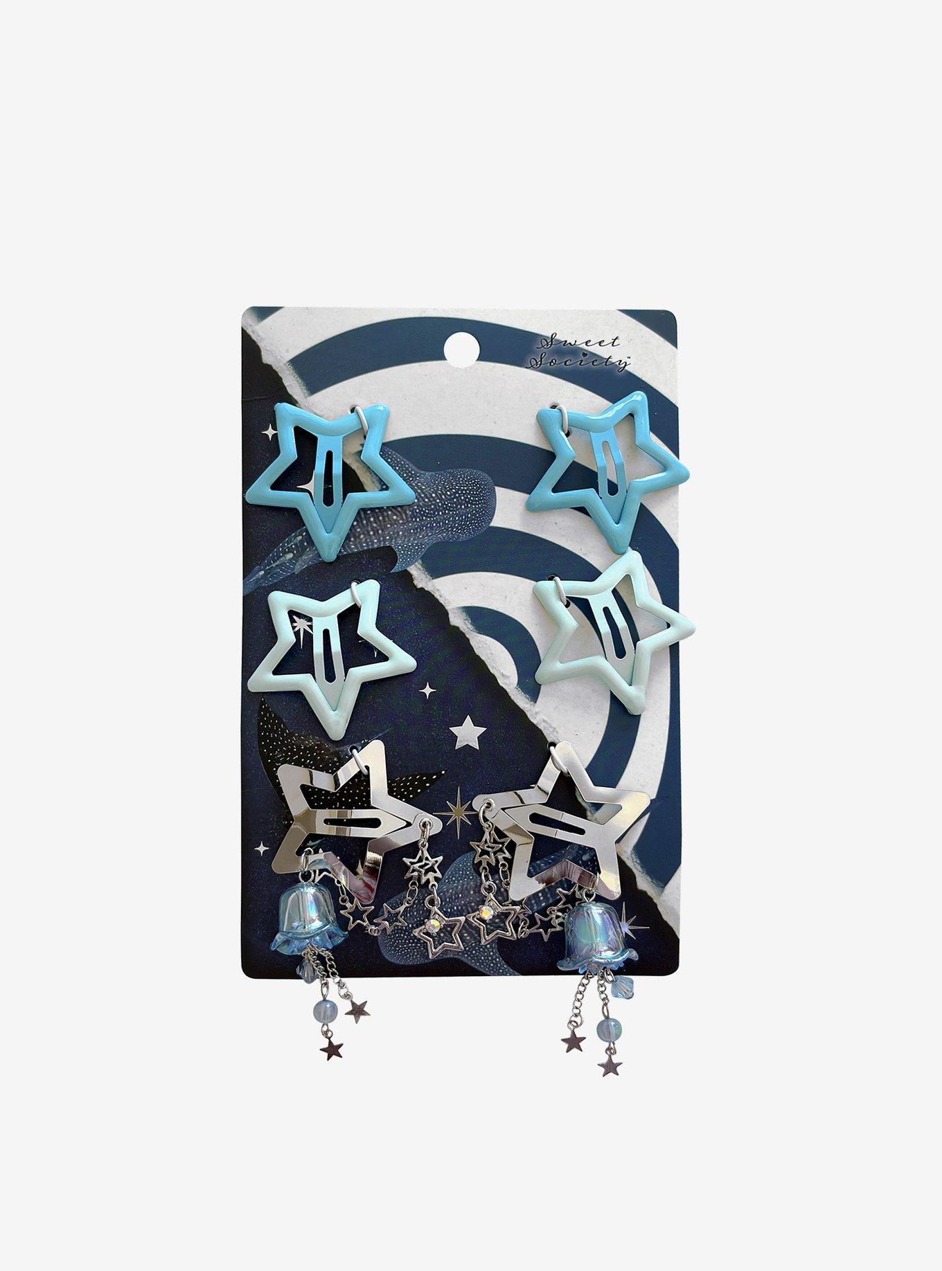Sweet Society Jellyfish Star Hair Clip Set, , hi-res