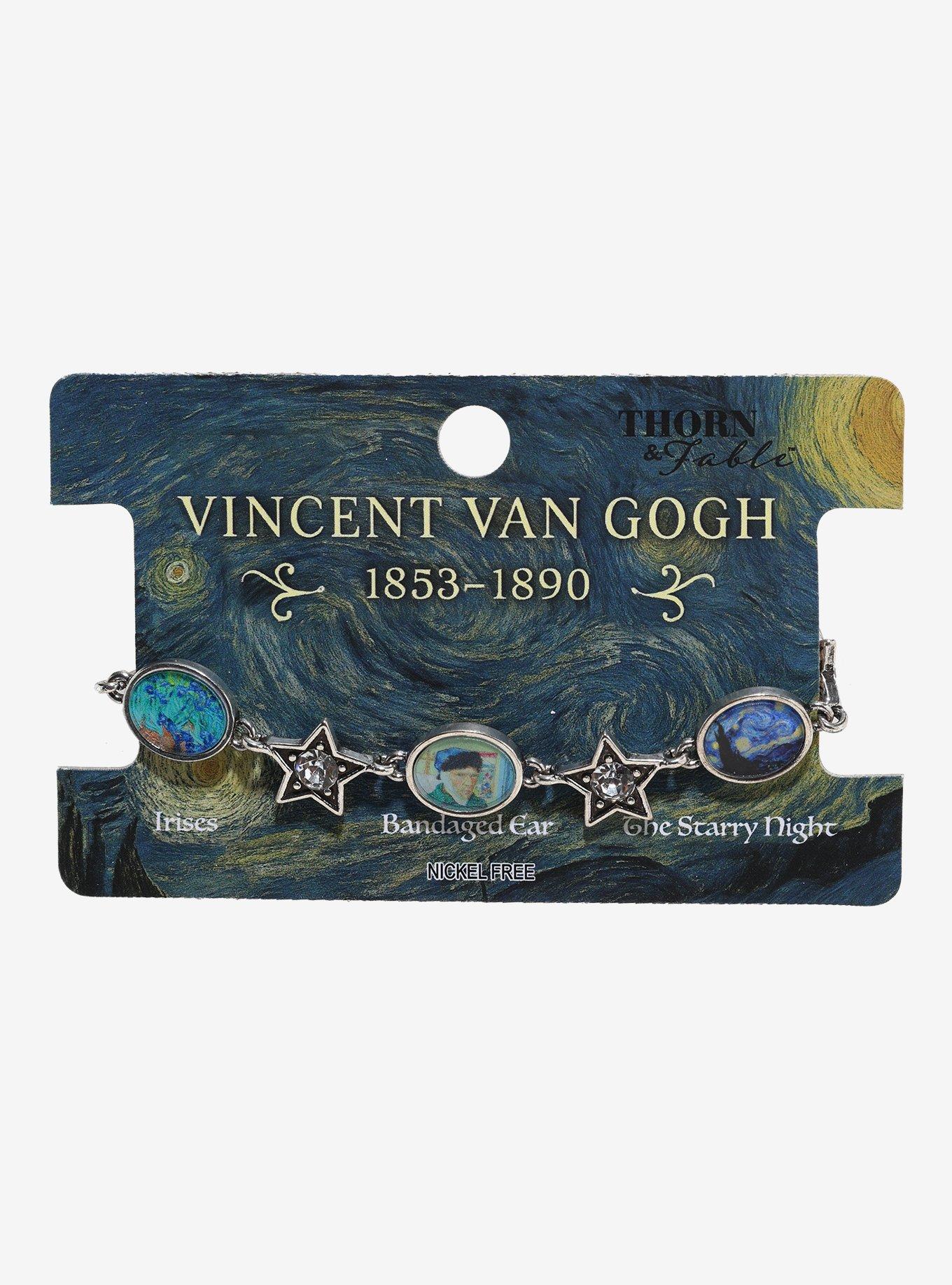 Thorn & Fable Vincent Van Gogh Art Star Charm Bracelet, , hi-res