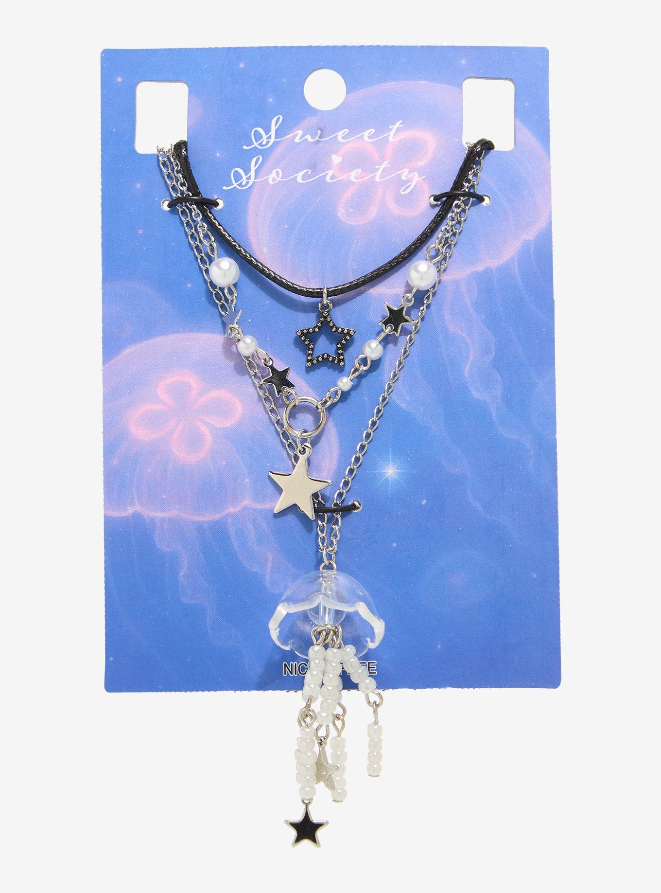 Sweet Society Jellyfish Star Necklace Set, , hi-res