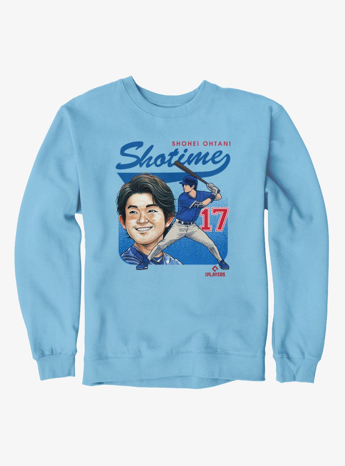 MLB Los Angeles Dodgers Shohei Ohtani Shotime Caricature Sweatshirt, , hi-res