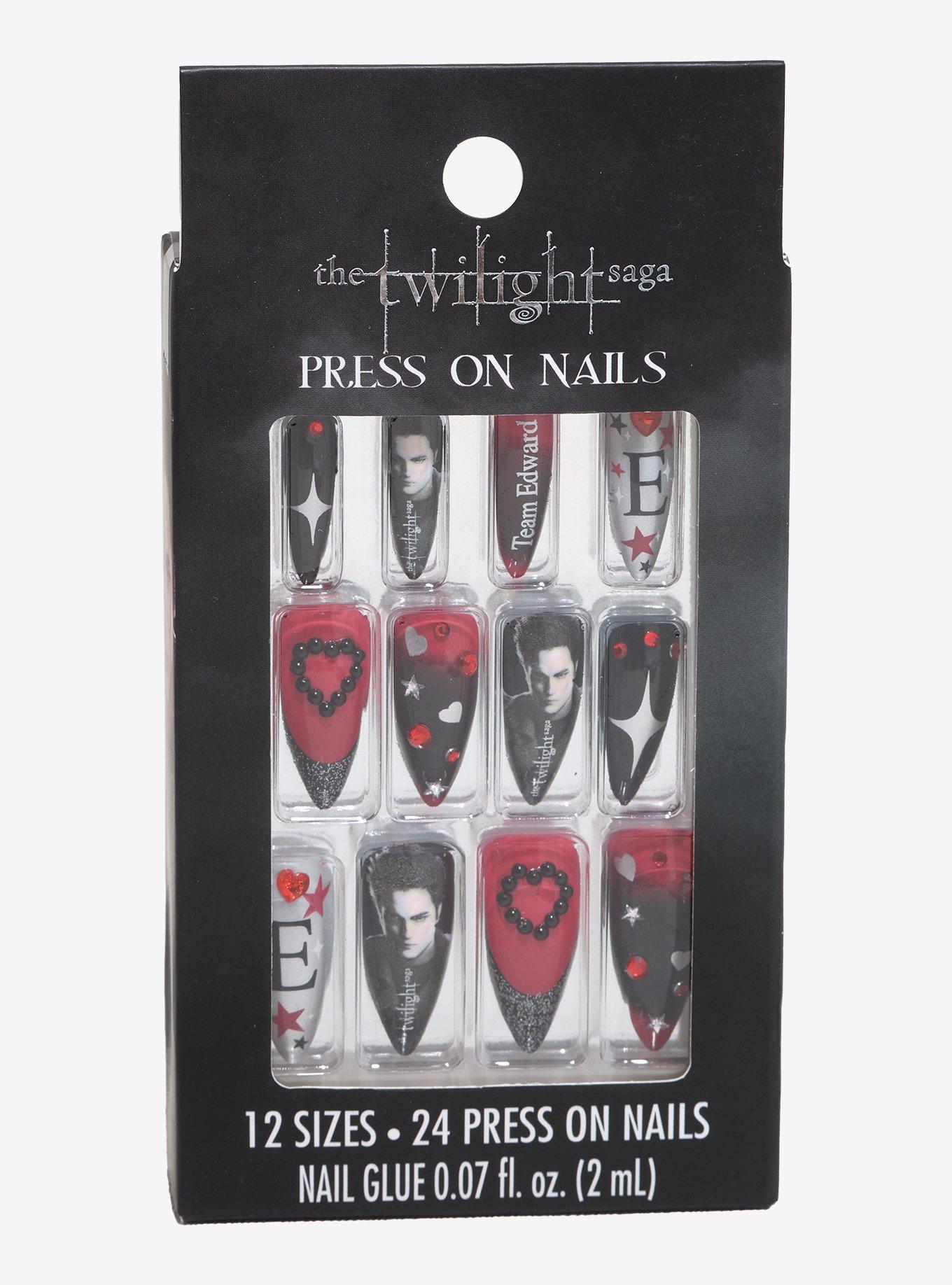 The Twilight Saga Edward Press-On Nail Set, , hi-res