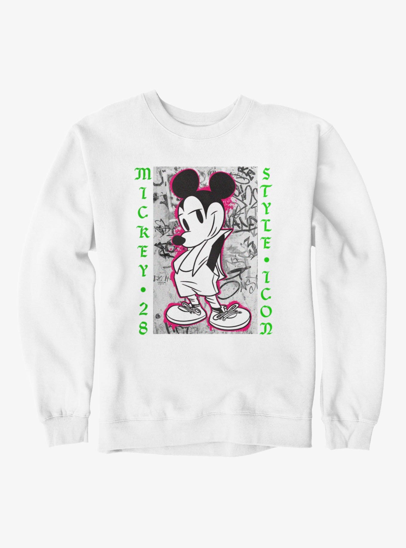 Disney Mickey Mouse 28 Style Icon Sweatshirt Box Lunch Exclusive, , hi-res