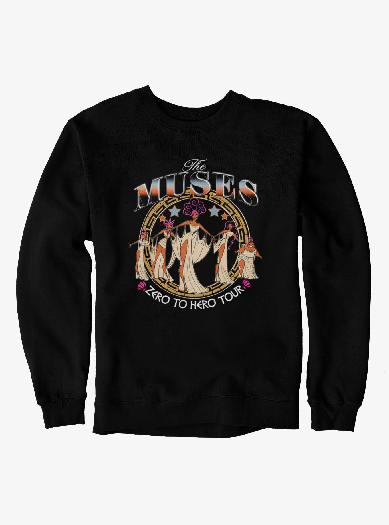 Disney Hercules We Are The Muses! Sweatshirt Box Lunch Exclusive, , hi-res