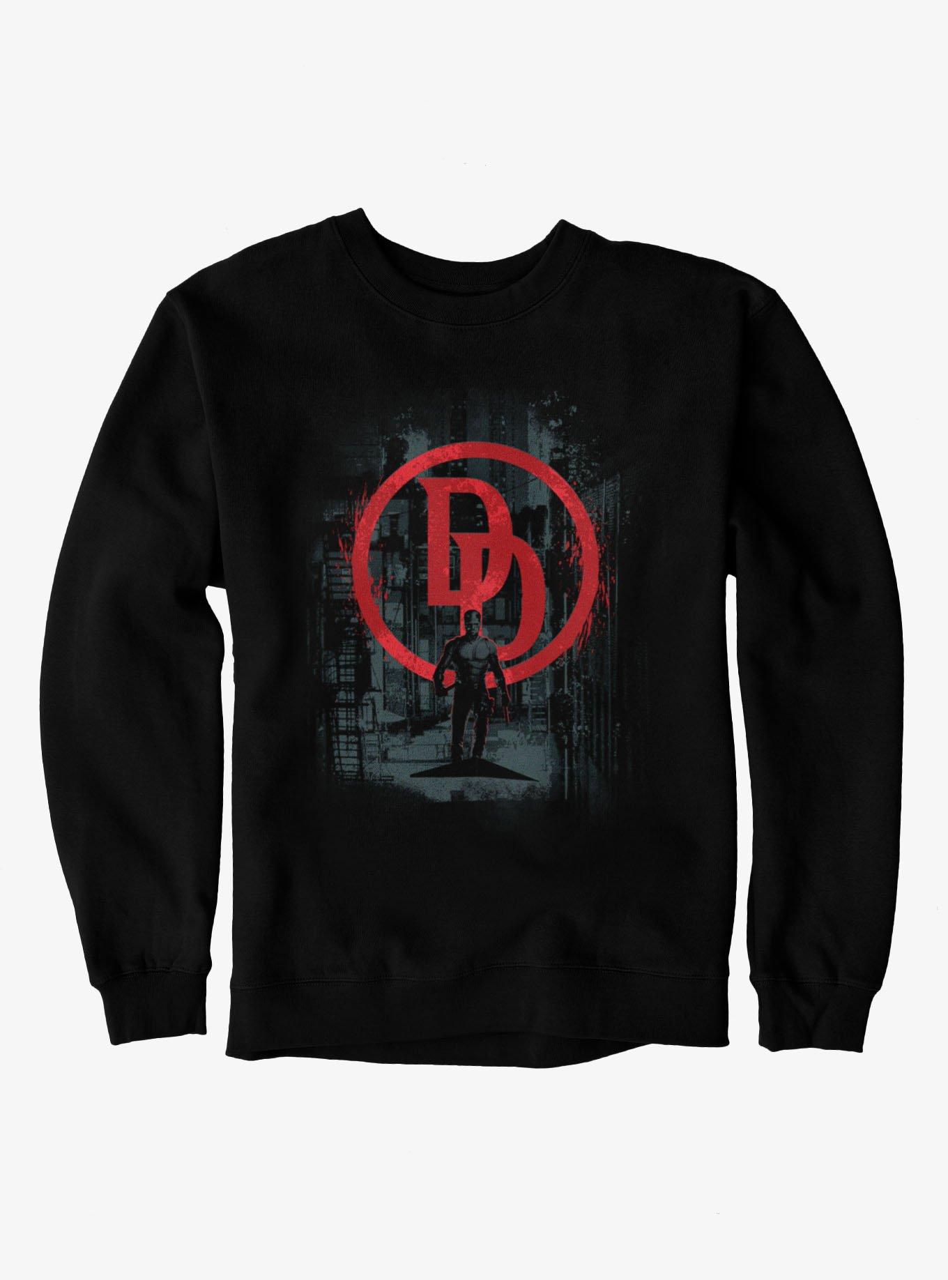 Marvel Daredevil: Born Again Grunge City Sweatshirt Box Lunch Exclusive, , hi-res
