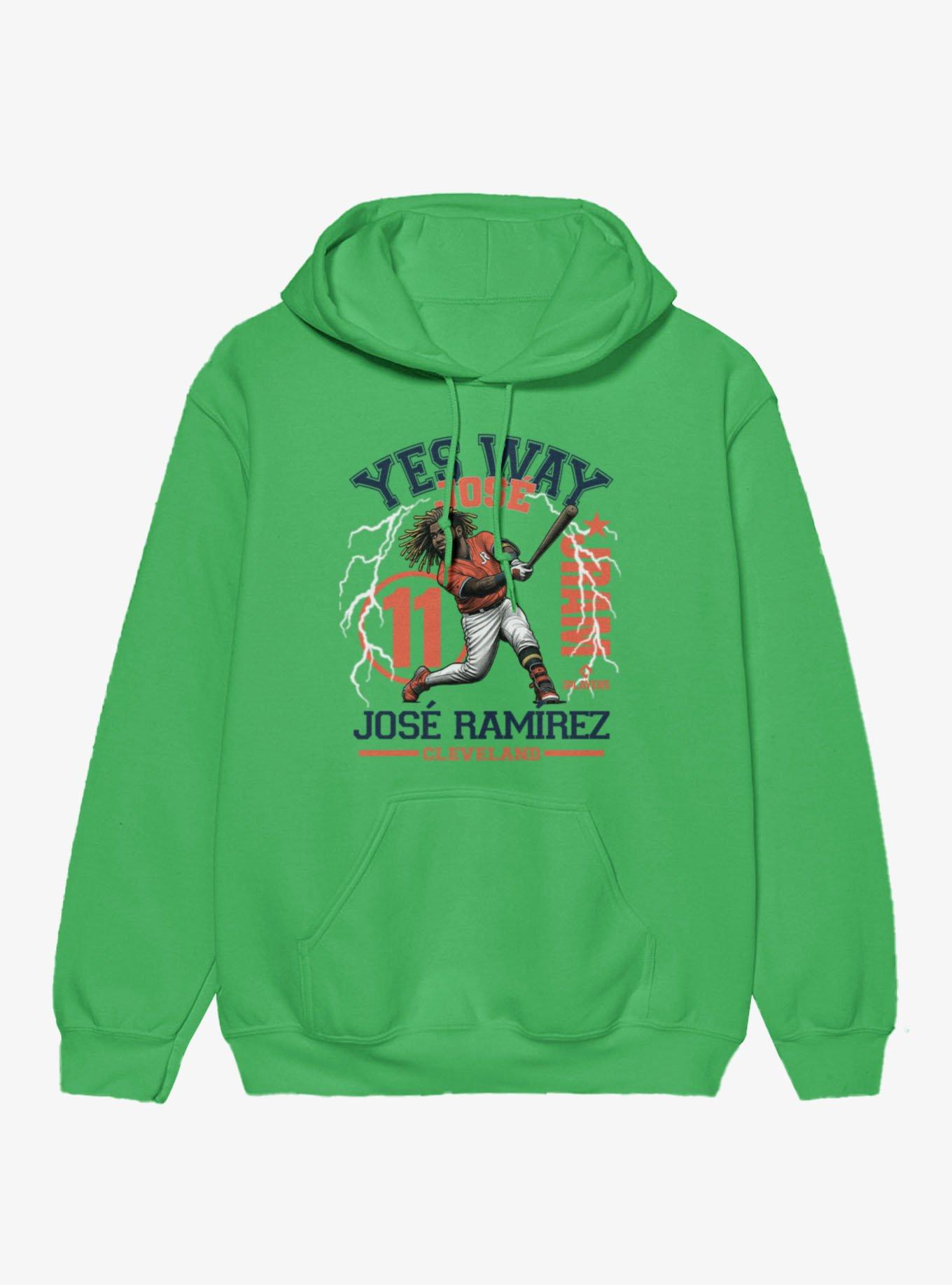 MLB Cleveland Guardians Jose Ramirez Yes Way JRam Hoodie, , hi-res