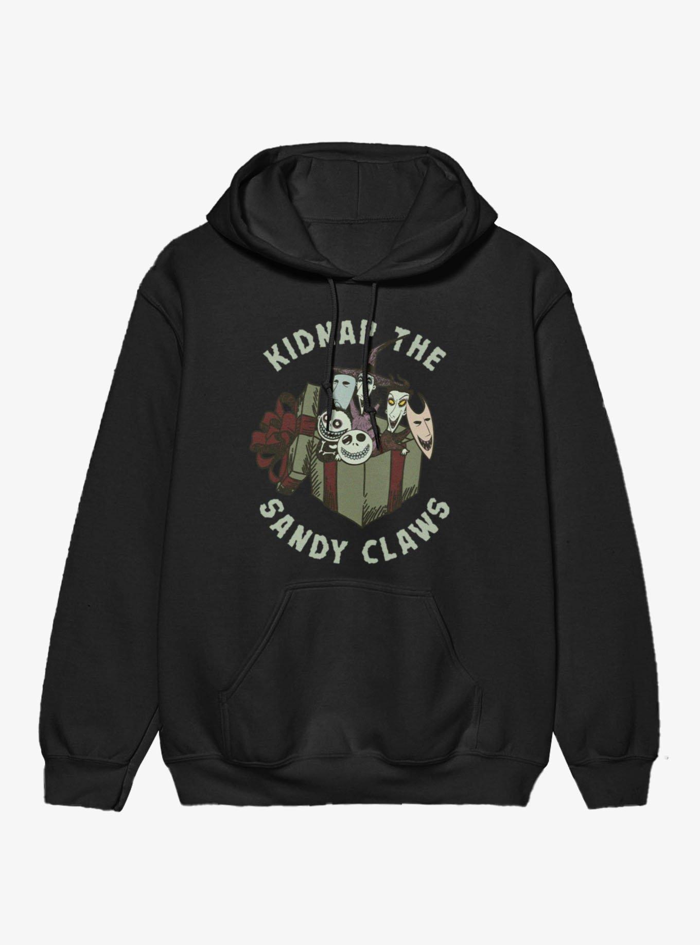 Disney Nightmare Before Christmas Kidnap Sandy Claus Gift Hoodie