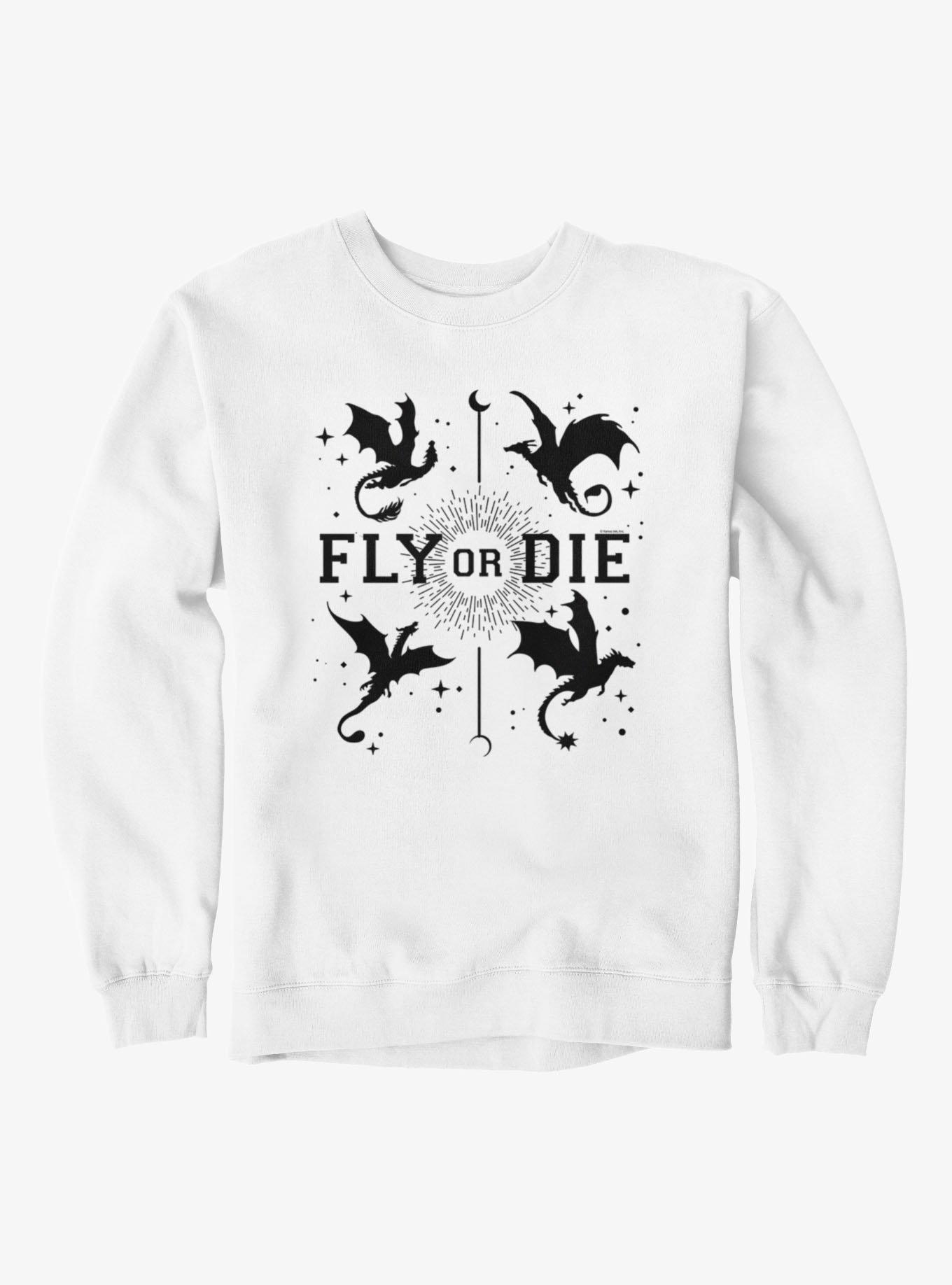 Fourth Wing Fly Or Die Sweatshirt, , hi-res